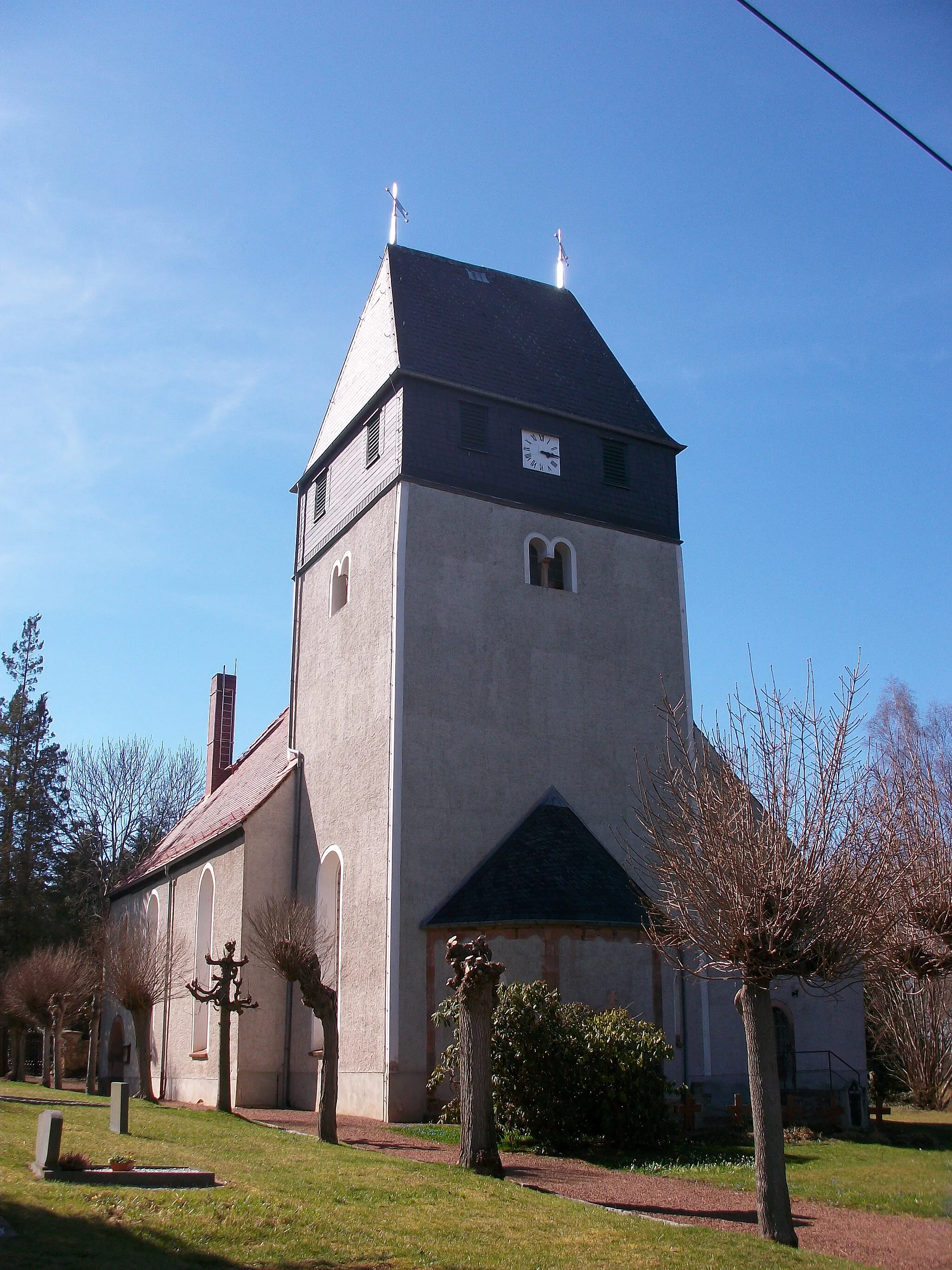 Photo showing: St. Galluskirche Kaufungen