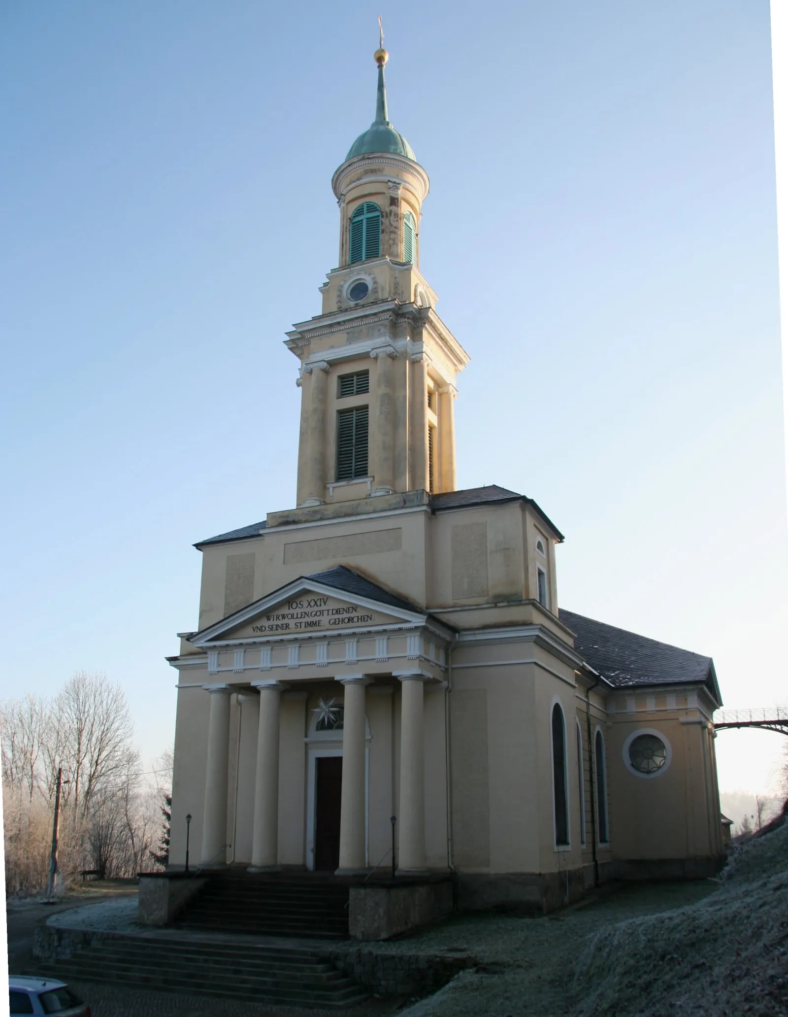 Photo showing: St. Mauritiuskirche am Schloss Wolkenburg an der Zwickauer Mulde