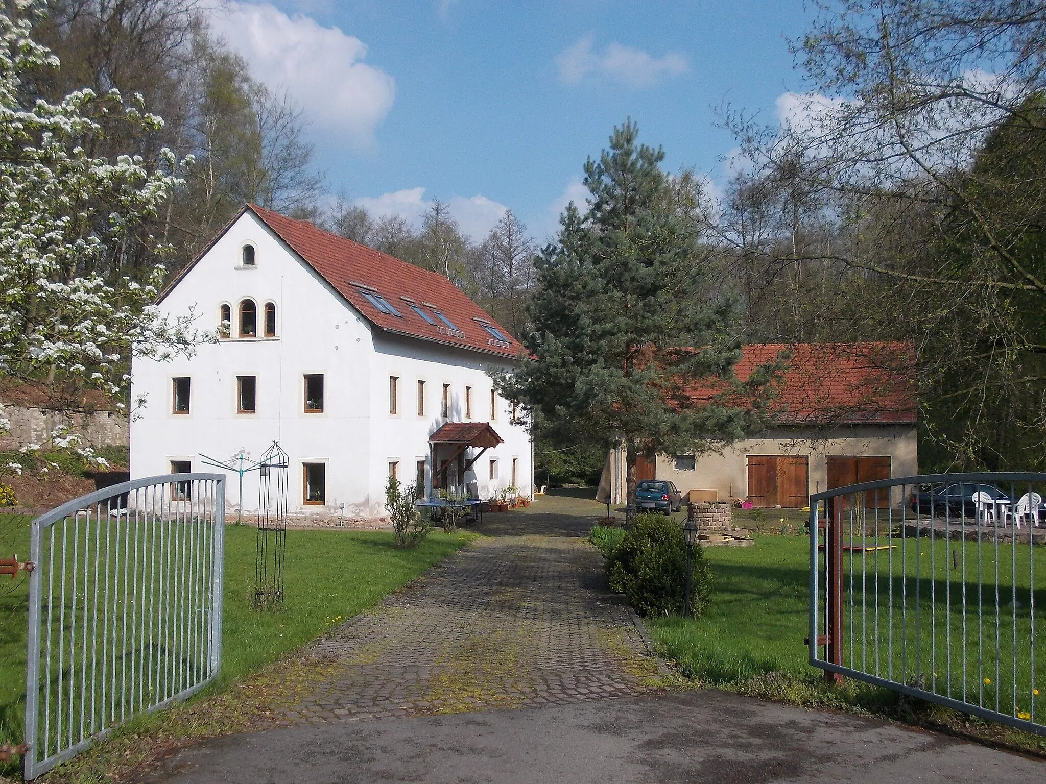 Photo showing: Lower Mill near Meinitz (Leisnig, Mittelsachsen district, Saxony)