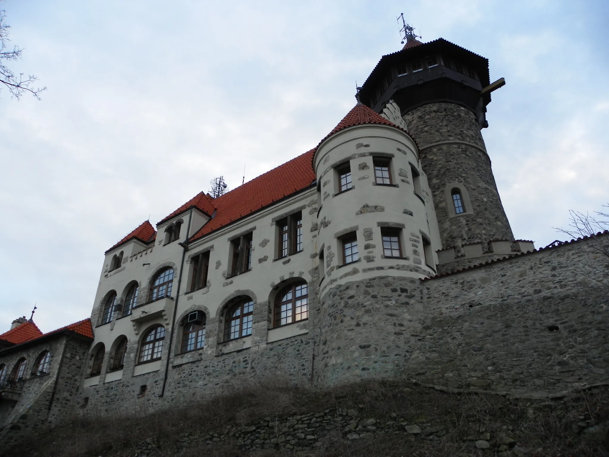 Photo showing: Most - Hněvín