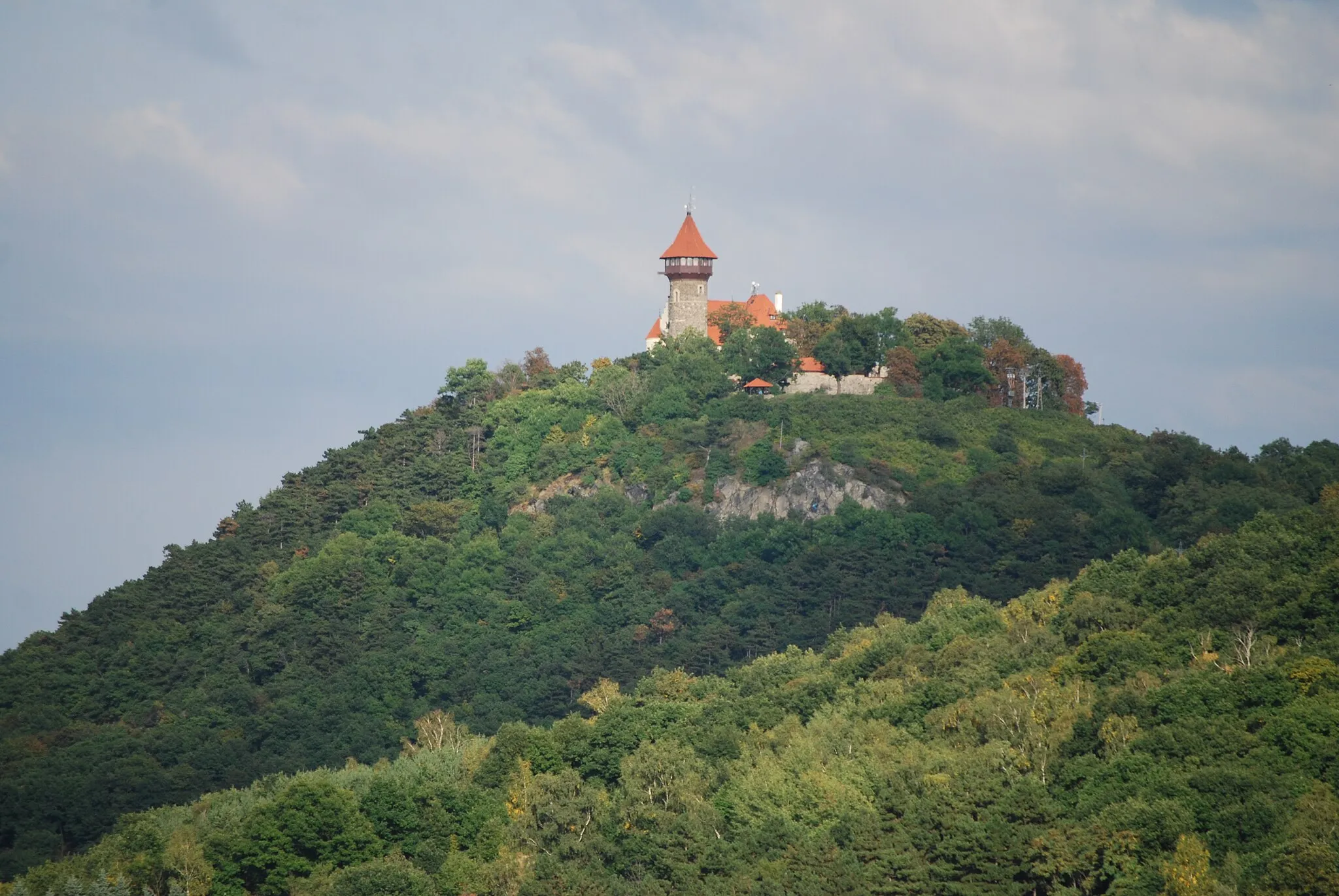 Photo showing: Hněvín Castle