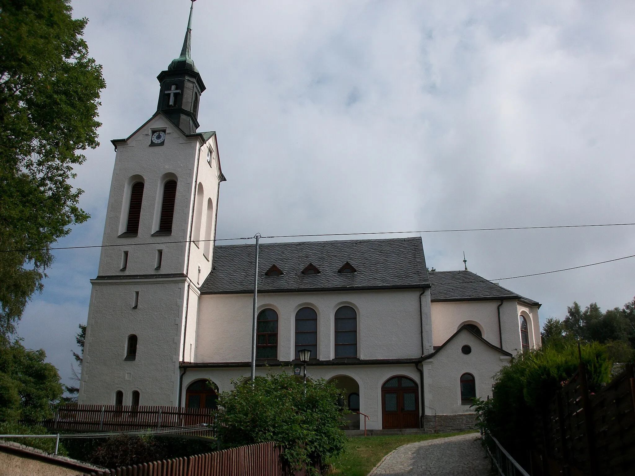 Photo showing: Martin-Luther-Kirche Cunersdorf