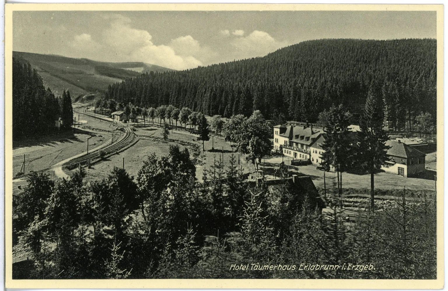 Photo showing: Erlabrunn; Hotel Täumerhaus