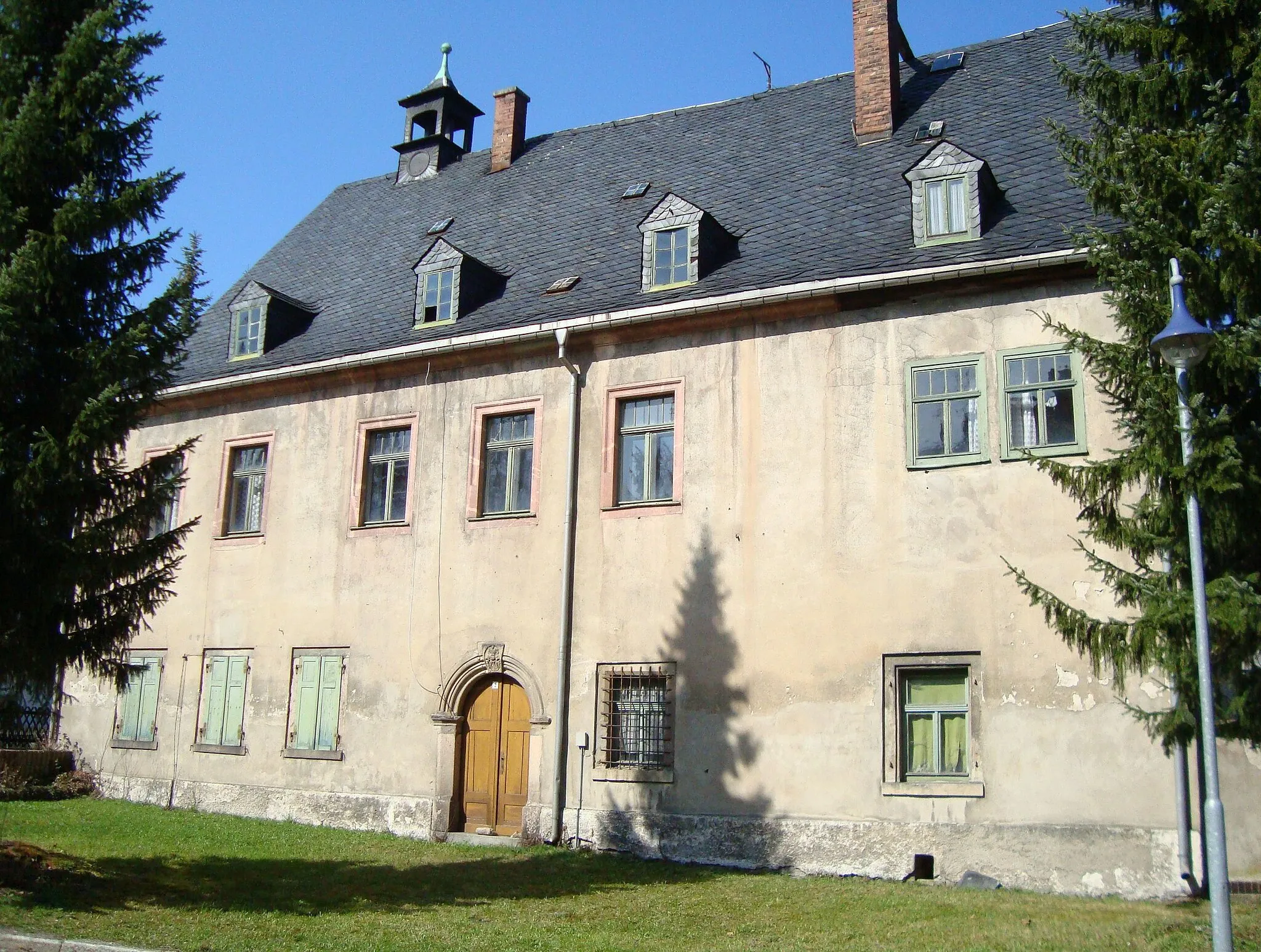 Photo showing: Hammerherrenhaus in Wolfsgrün im Erzgebirge