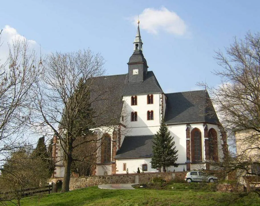 Photo showing: Die Wickershainer Marienkirche