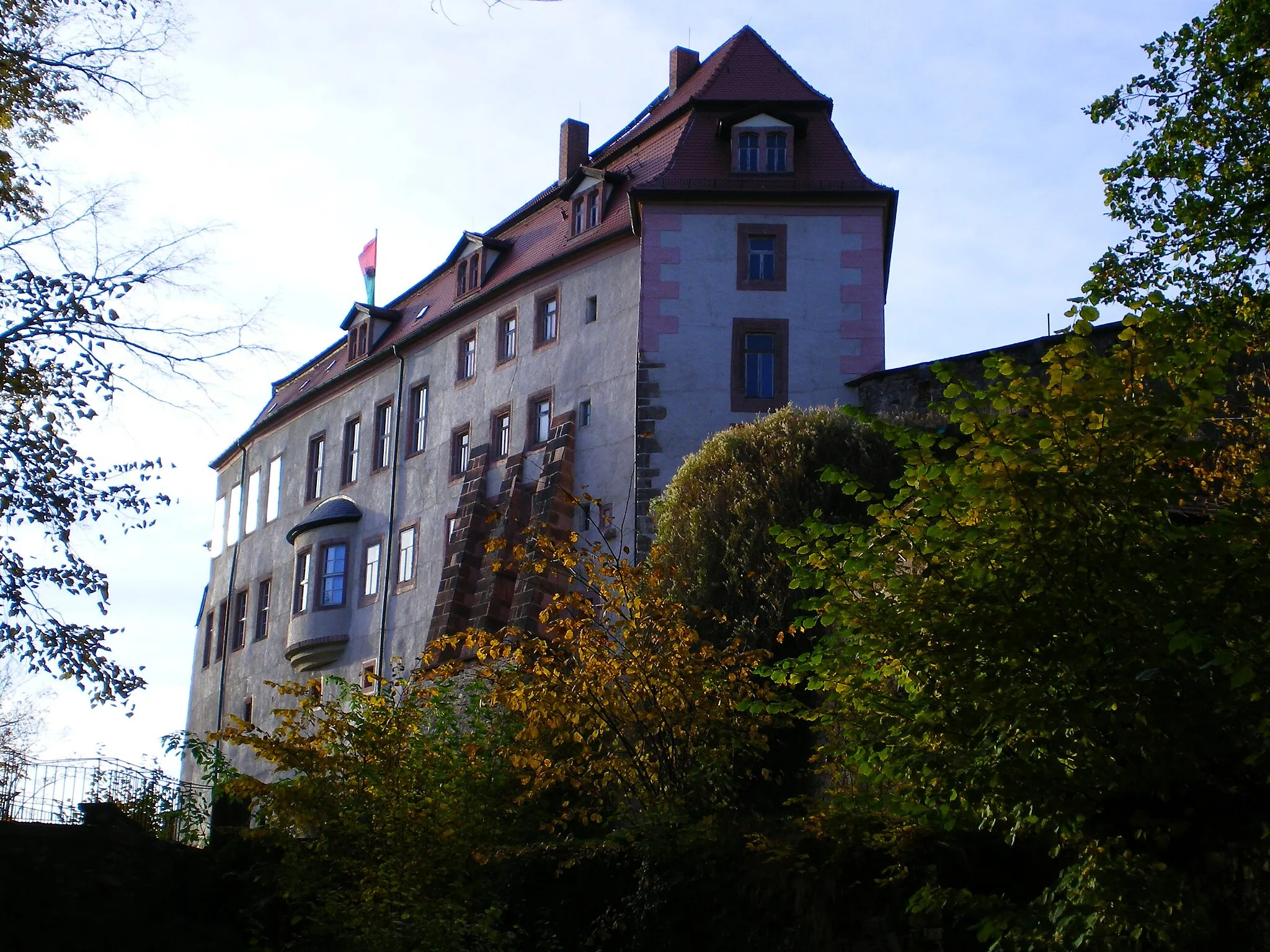 Photo showing: Castle of Wolkenburg, Limbach-Oberfrohna near Chemnitz/Saxony