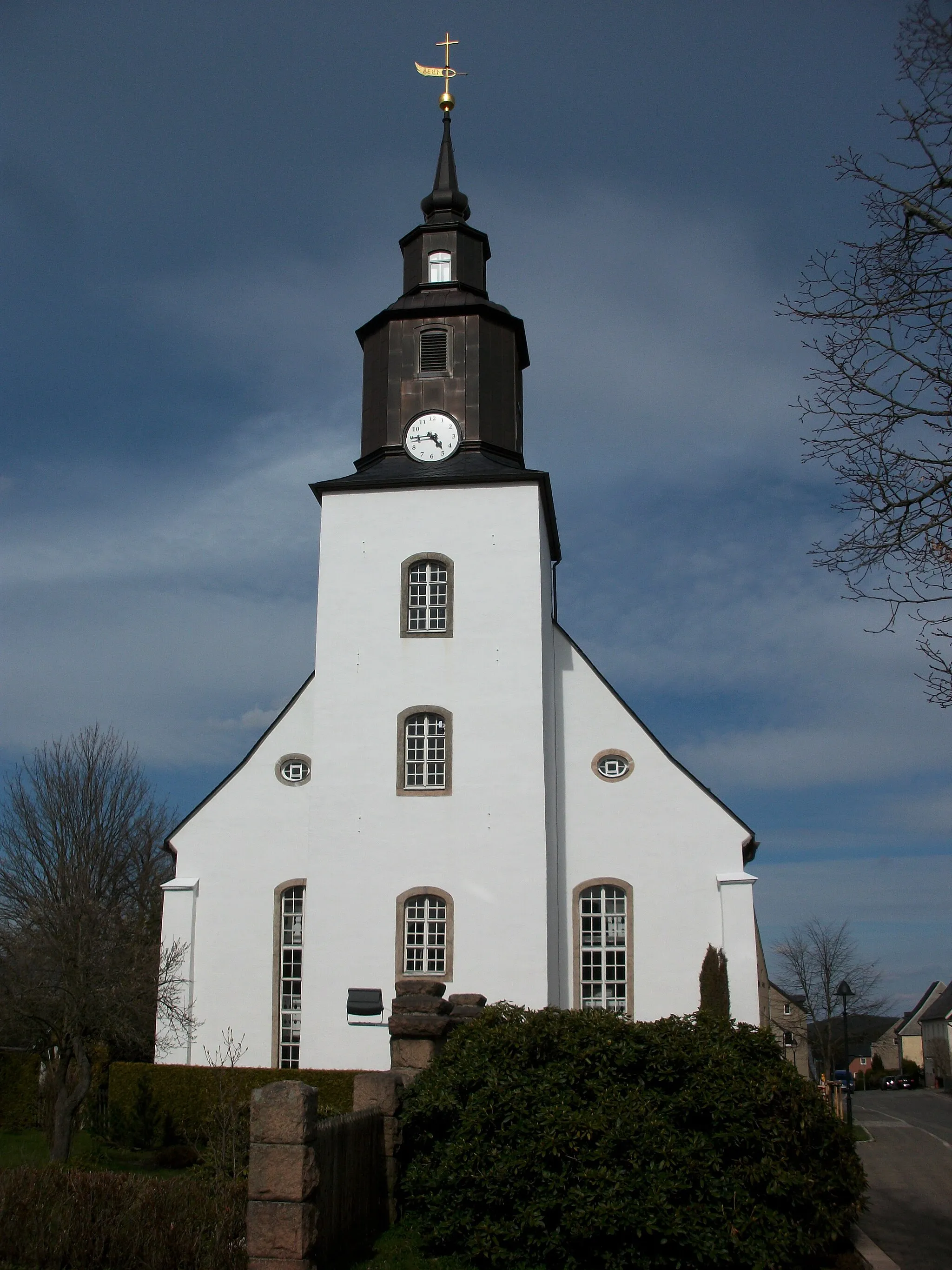 Photo showing: Ev.-luth. Kirche Hundshübel