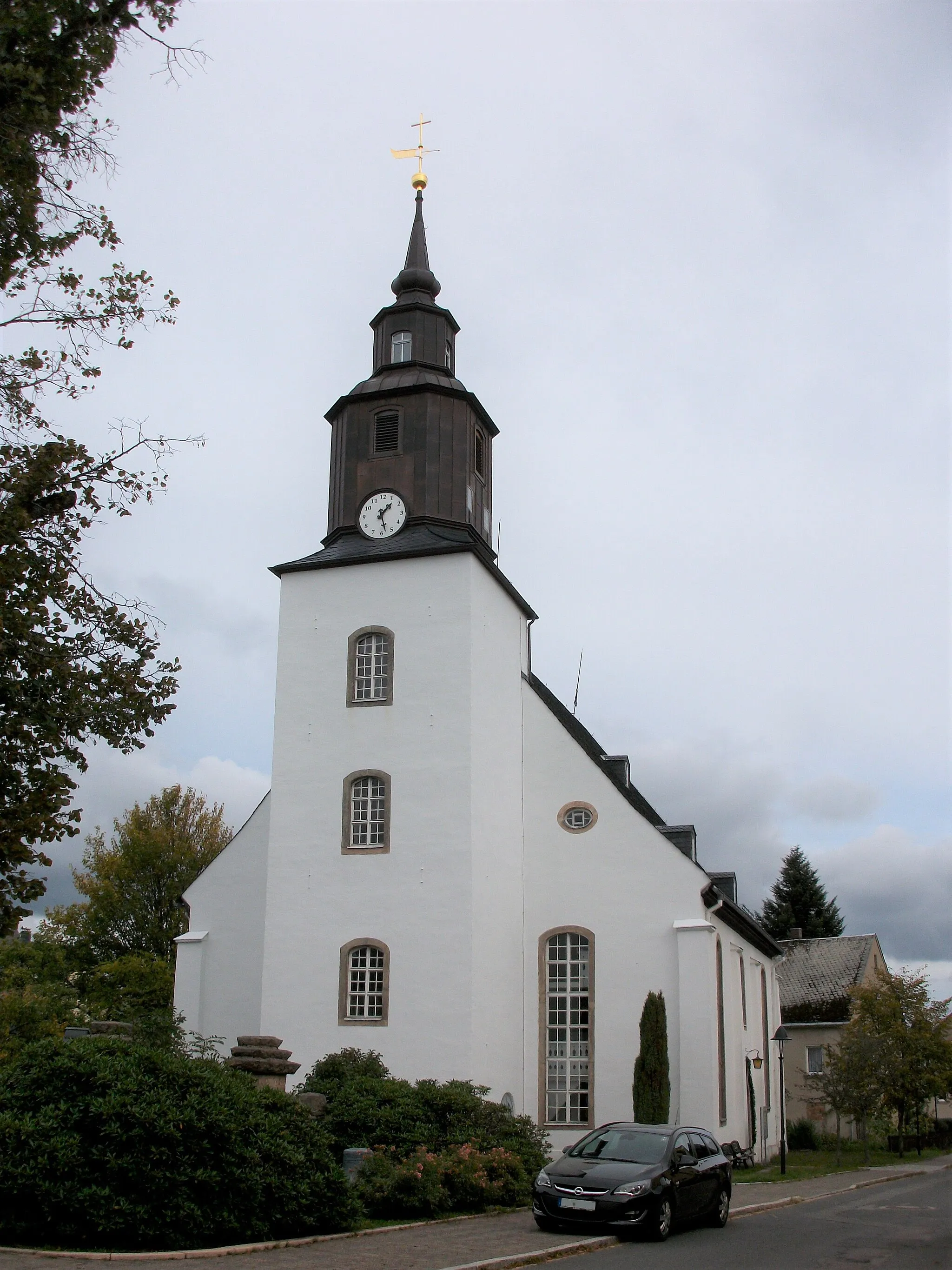 Photo showing: Ev.-luth. Kirche Hundshübel