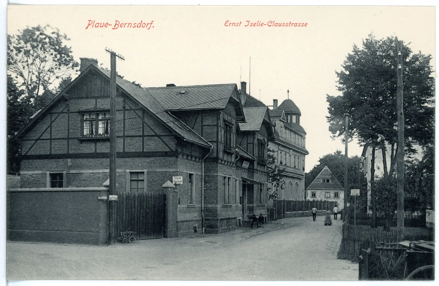 Photo showing: Plaue-Bernsdorf; Ernst Iselie Clausstraße