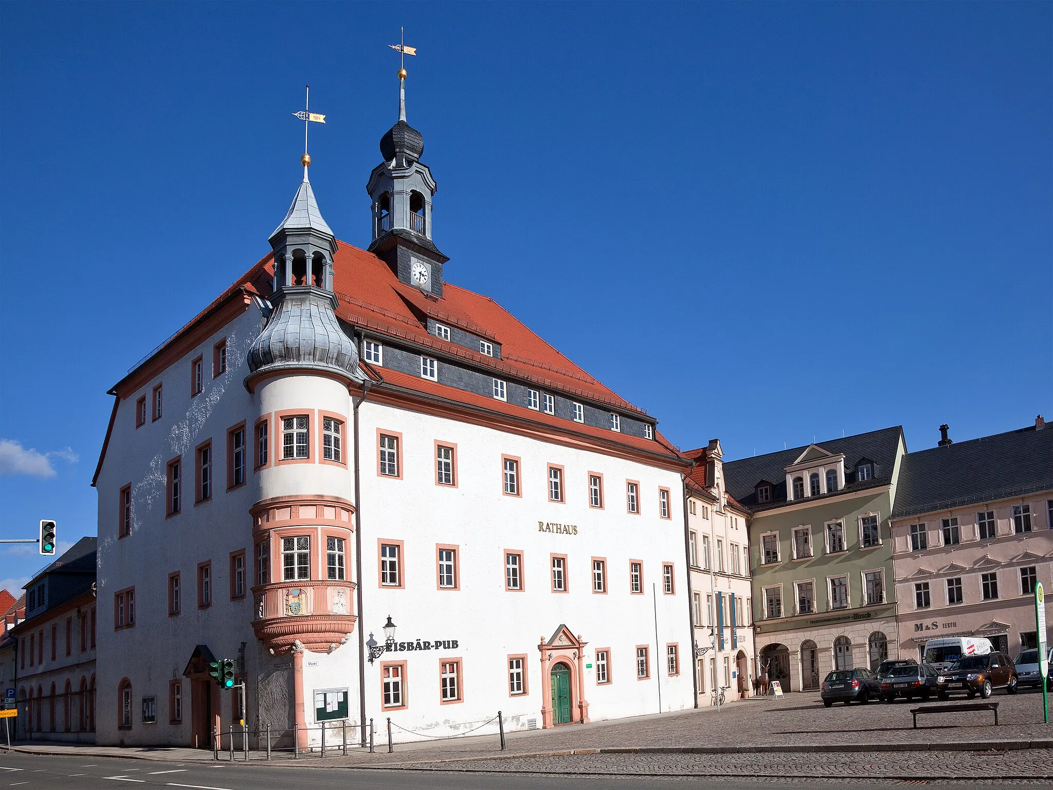 Photo showing: Oederan, Saxony, town hall