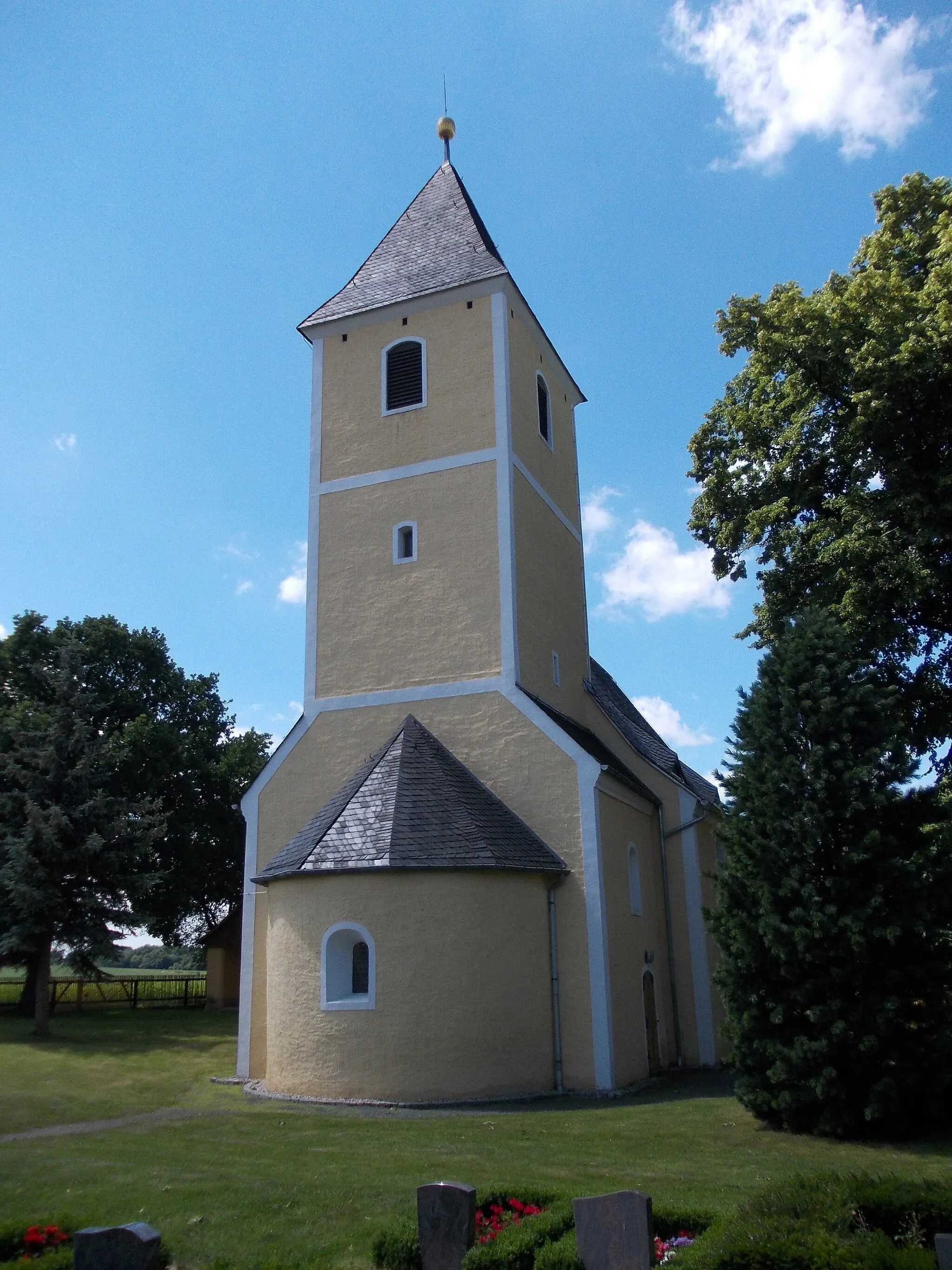 Photo showing: Fremdiswalde church (Grimma, Leipzig district, Saxony)