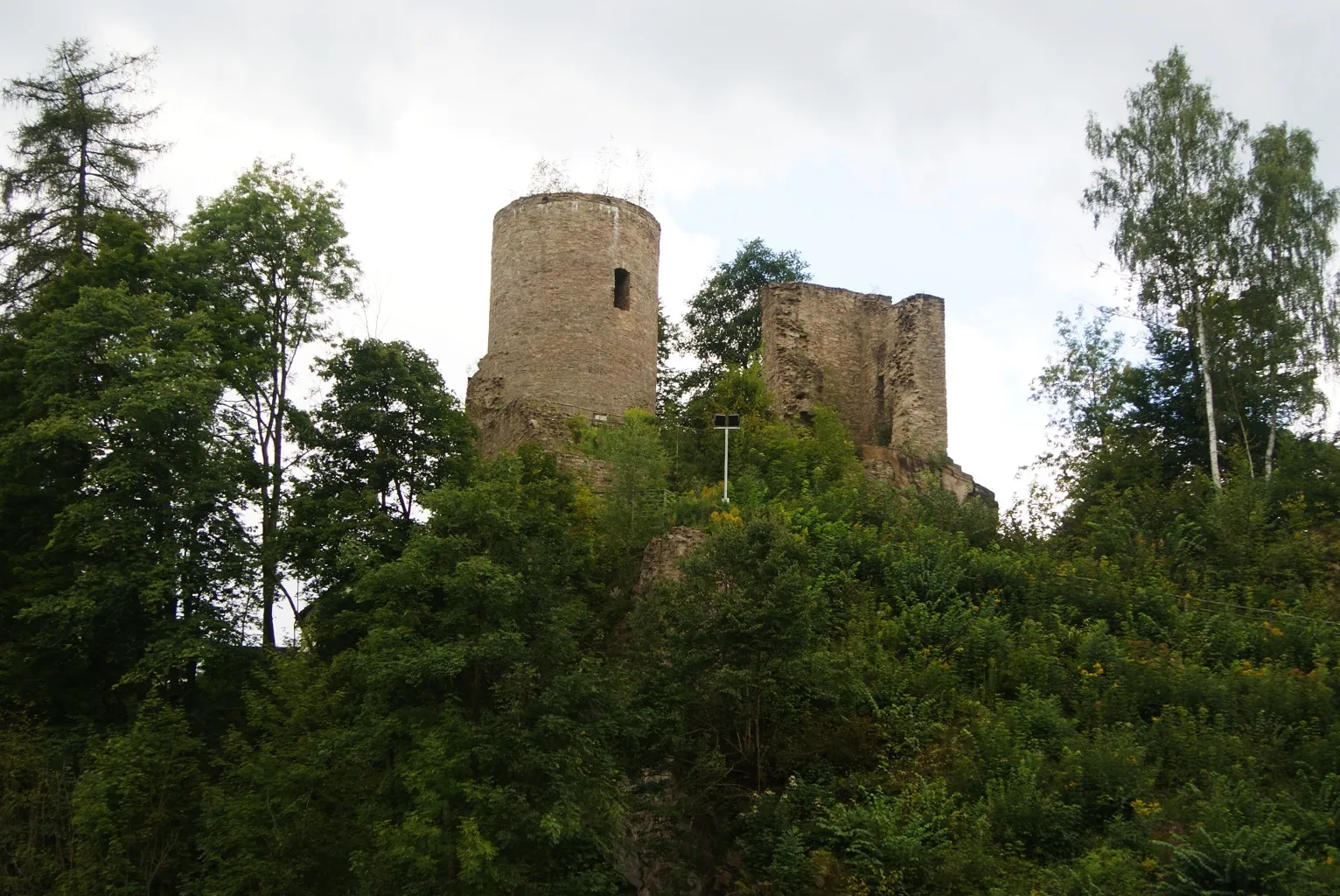 Photo showing: Burgruine Niederlauterstein