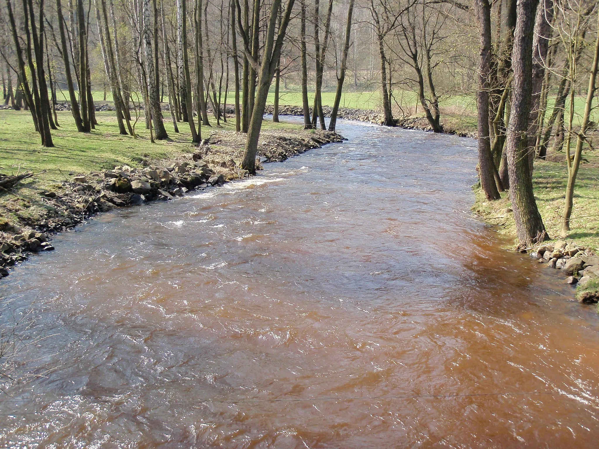 Photo showing: Rolava River