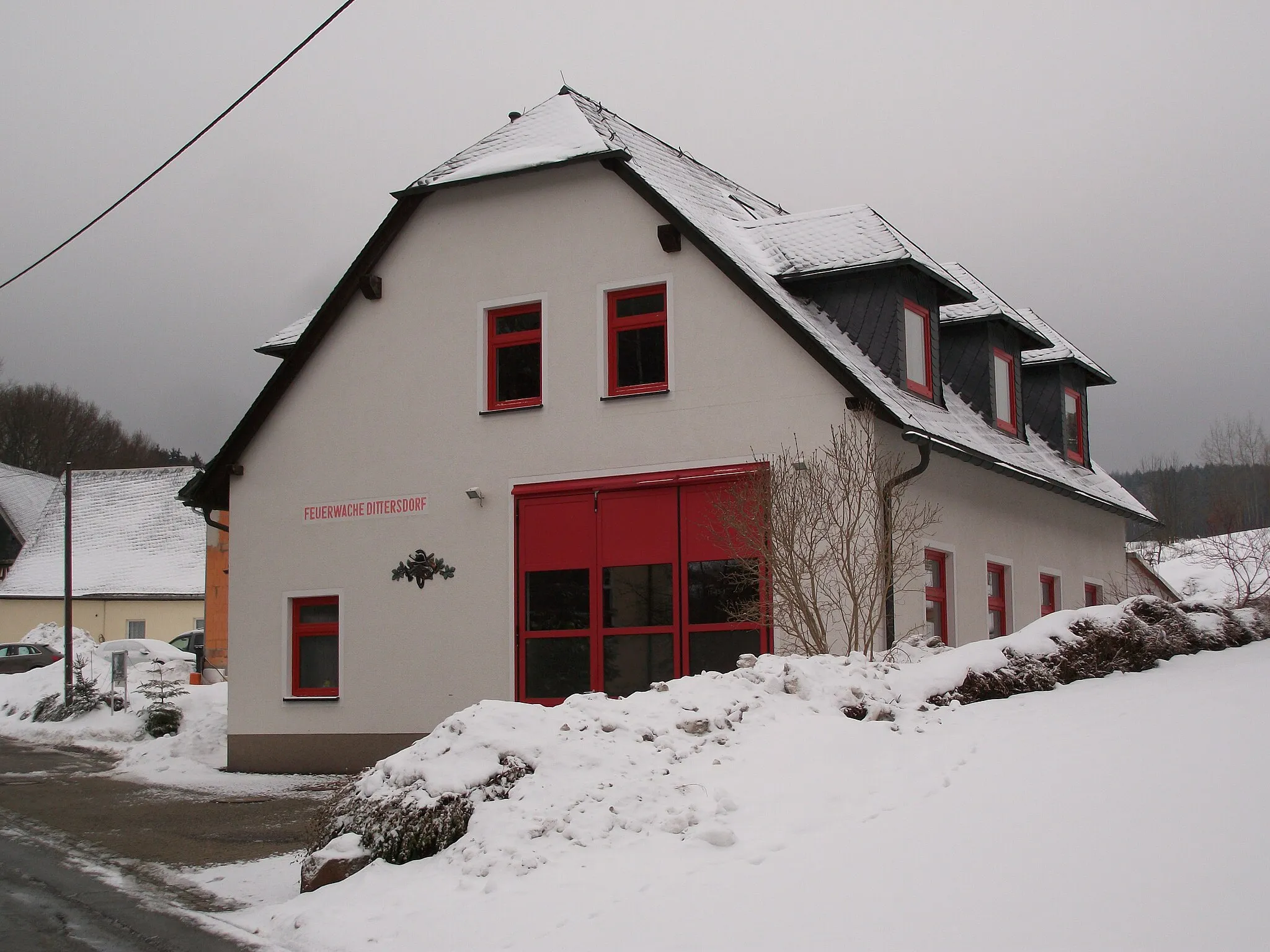 Photo showing: Freiwillige Feuerwehr Dittersdorf (Lößnitz)
