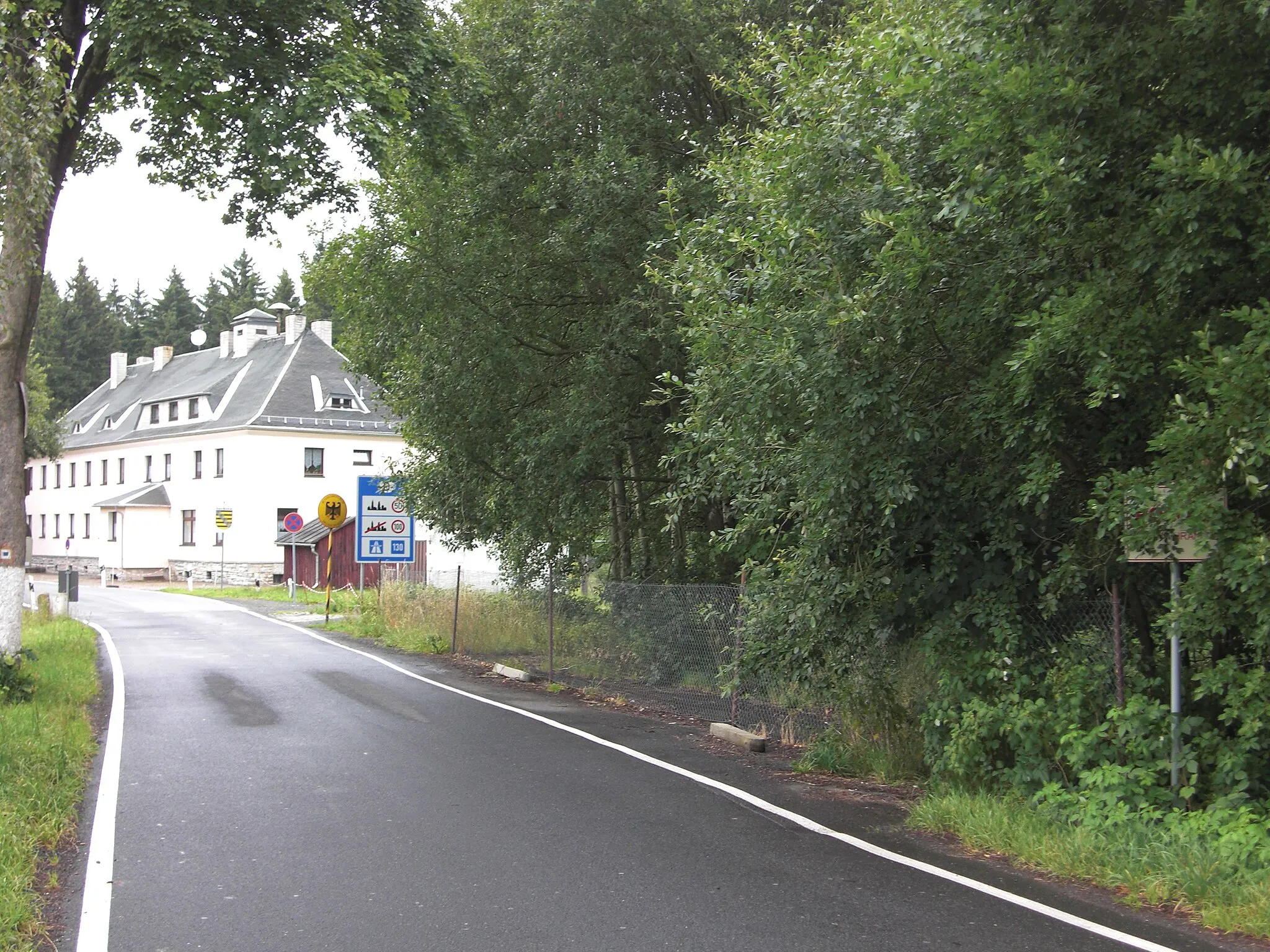 Photo showing: Border Crossing