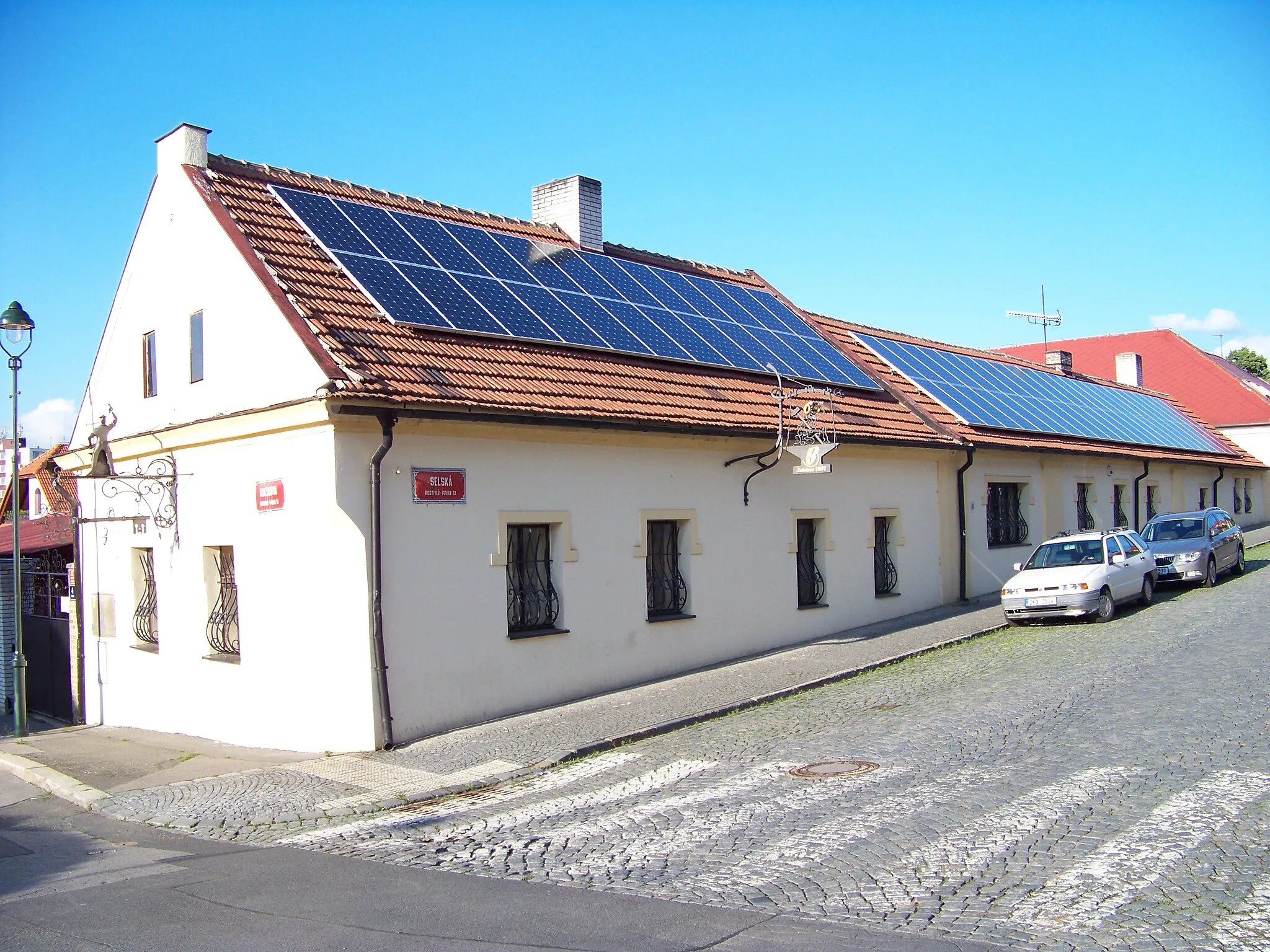 Photo showing: Hostivař, Prague, the Czech Republic. Selská street.