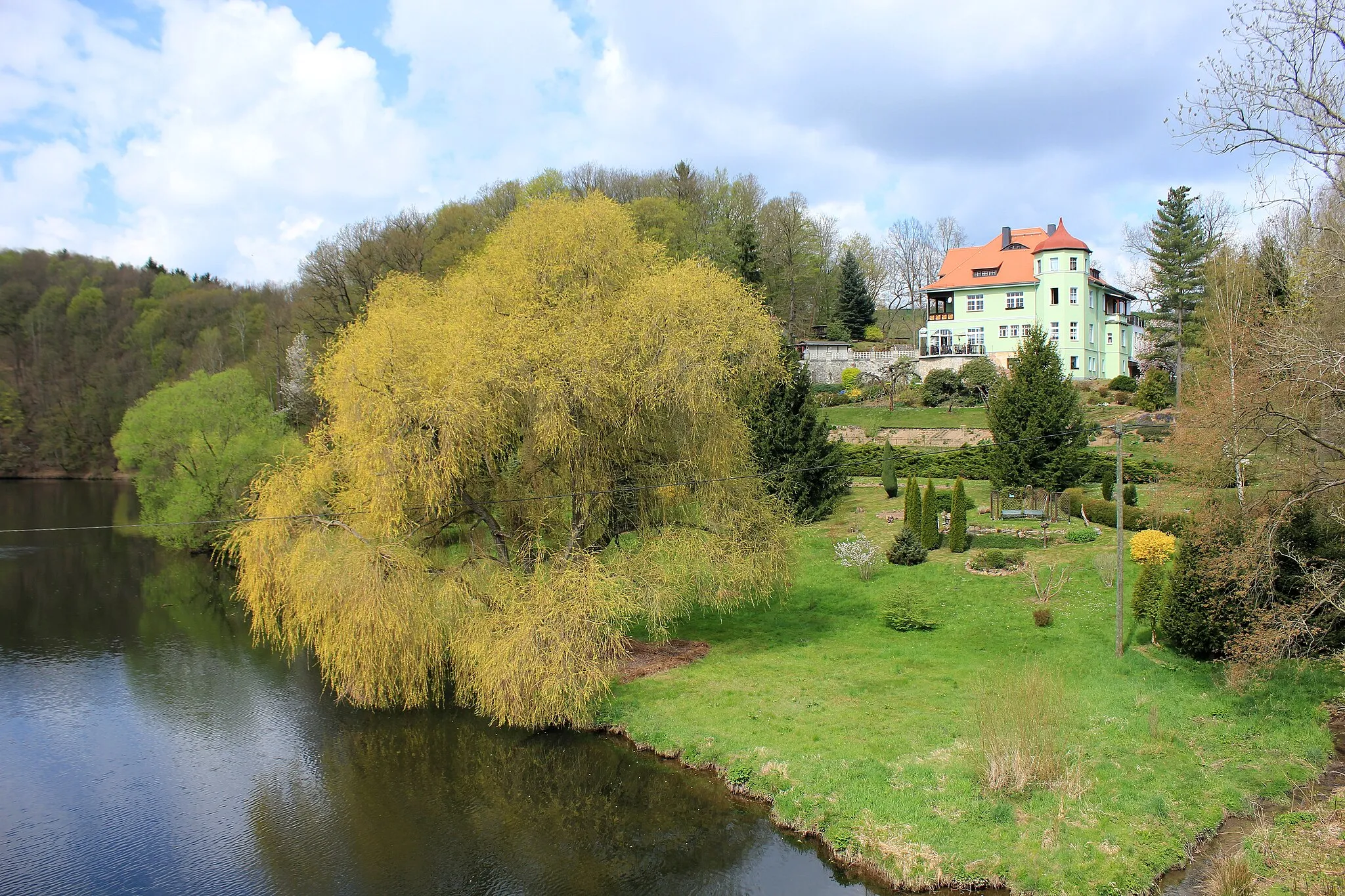 Photo showing: Göhren. Gemeinde Wechselburg. Kreis Mittelsachsen.