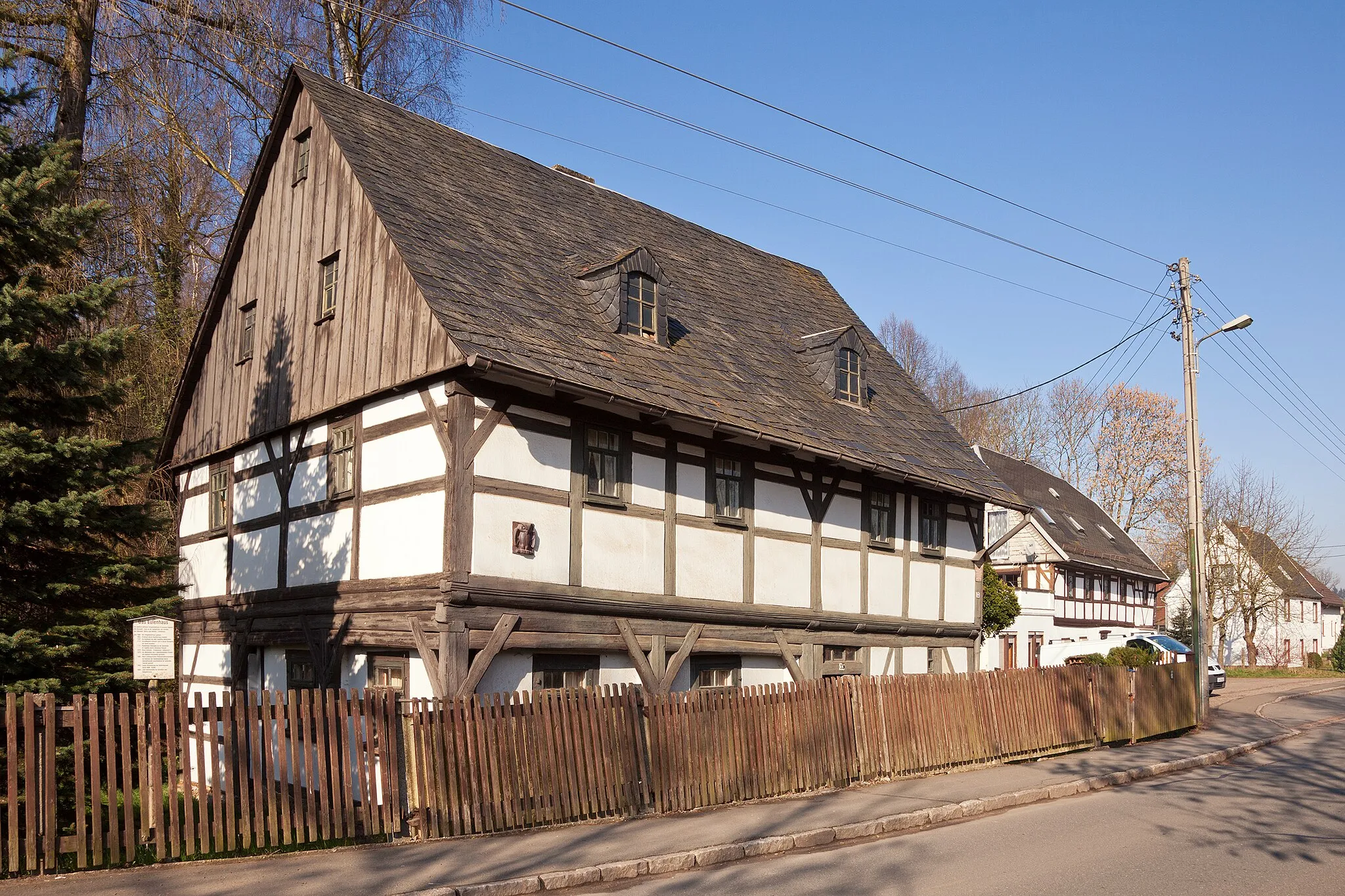 Photo showing: St. Egidien, Saxony, "Eulenhaus", Glauchauer Str. 32