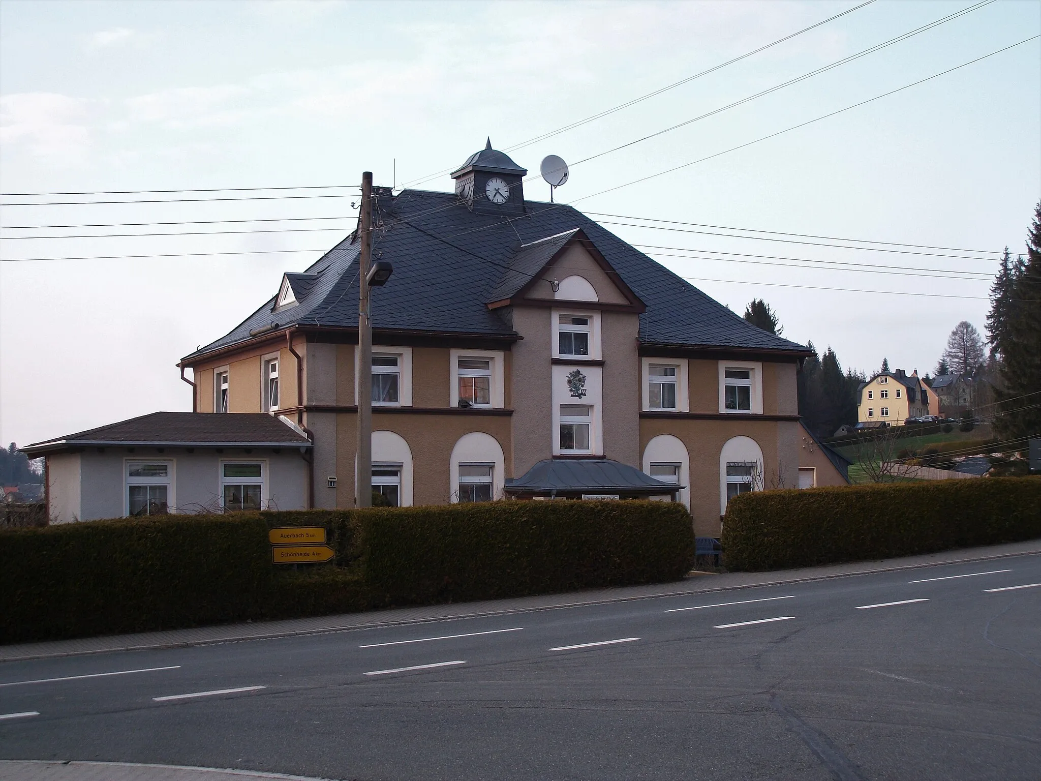 Photo showing: Ehemaliges Gemeindeamt Vogelsgrün