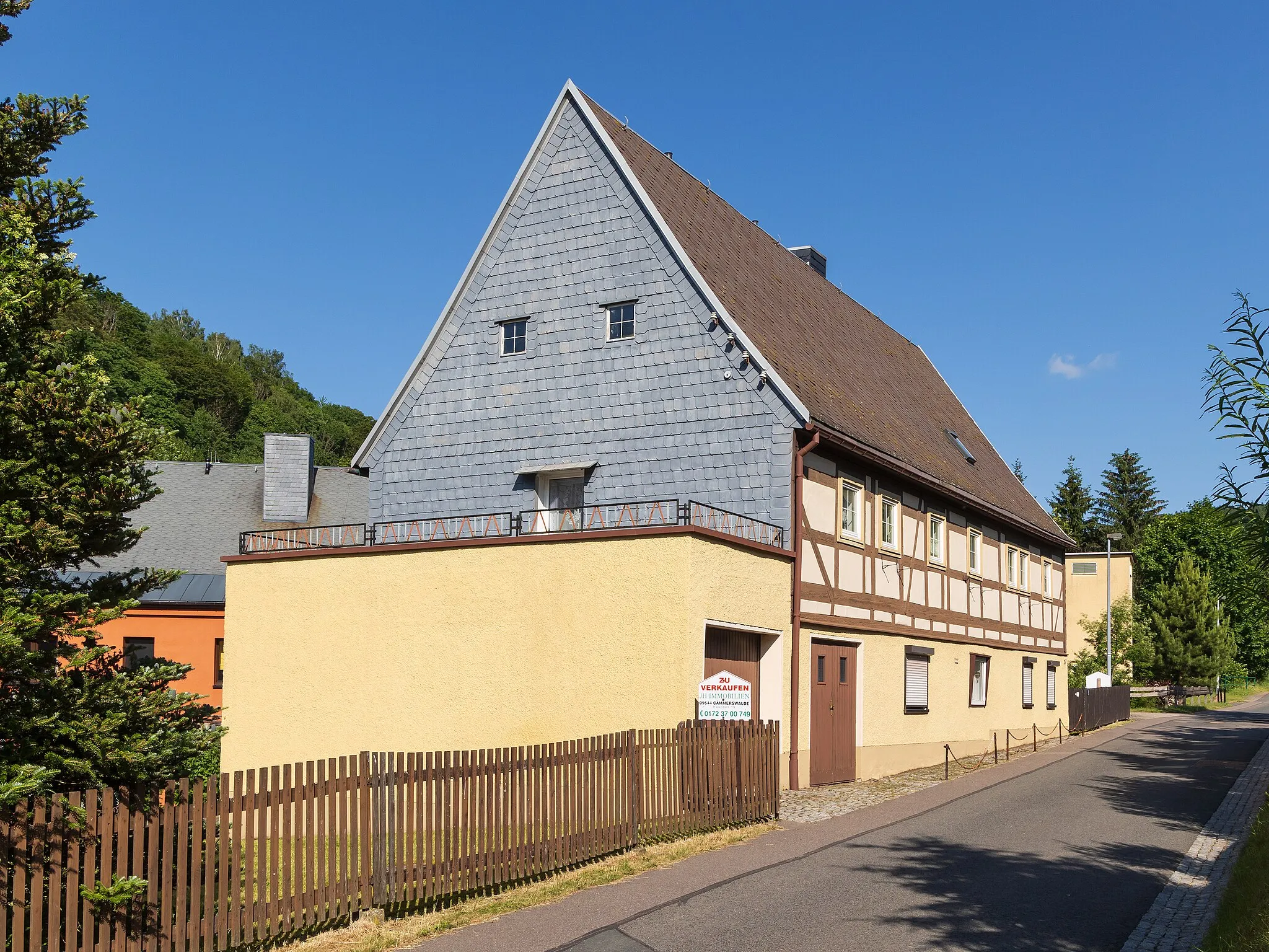 Photo showing: Rechenberg, Alte Straße 77, cultural heritage monument