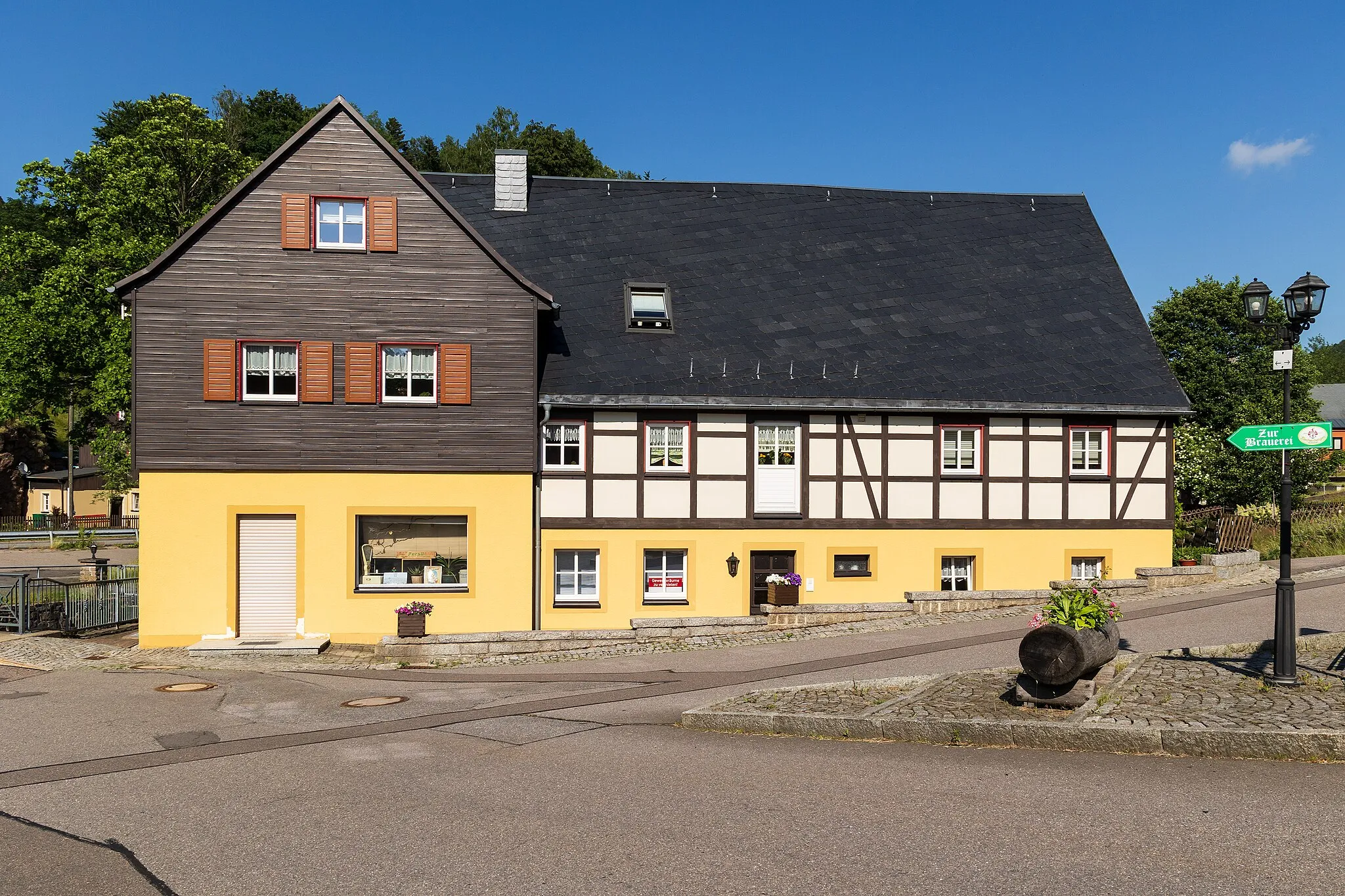 Photo showing: Rechenberg, Markt 1, cultural heritage monument