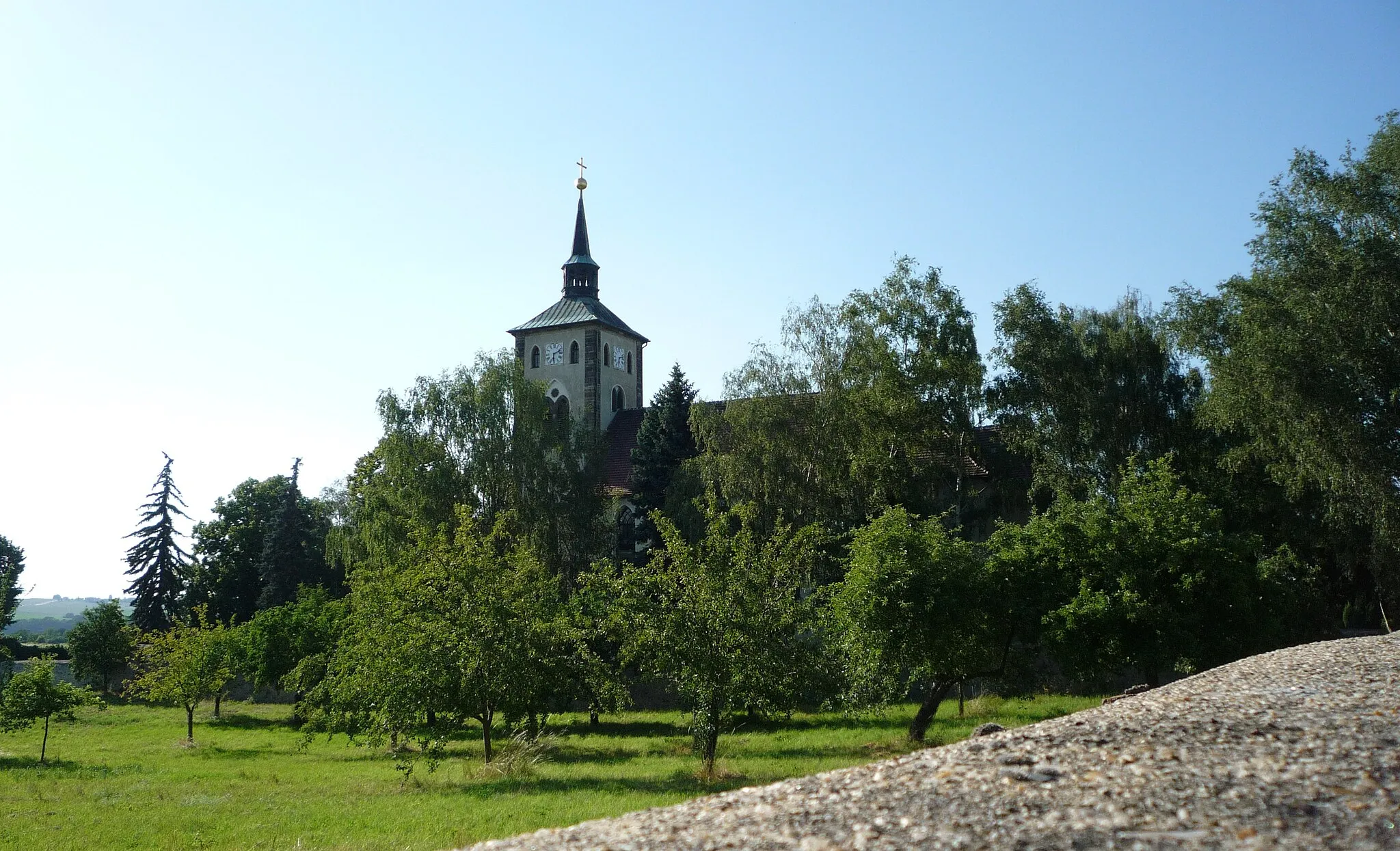 Photo showing: Andreas church in Zadel