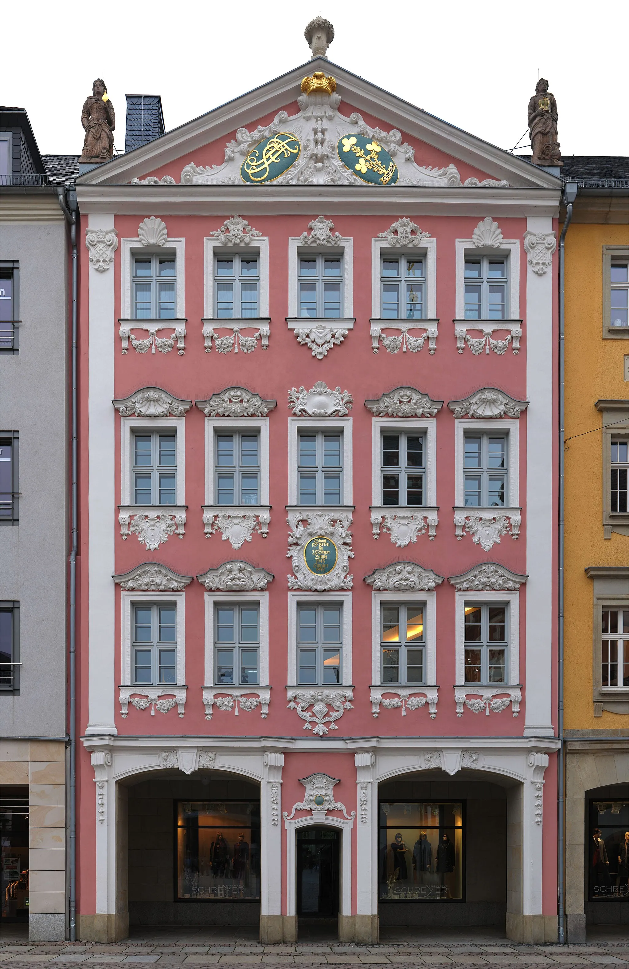 Photo showing: Siegertsches Haus am Chemnitzer Marktplatz