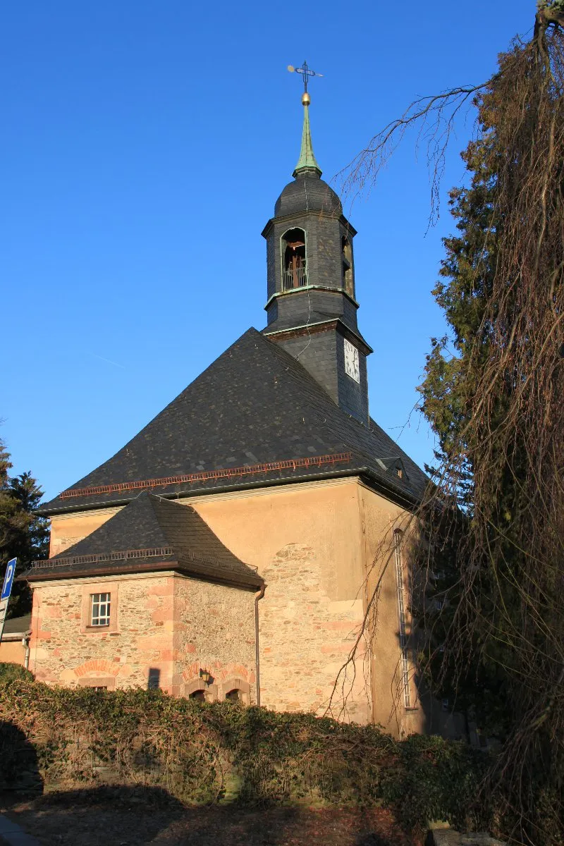 Photo showing: Kirche Kleinolbersdorf-Altenhain