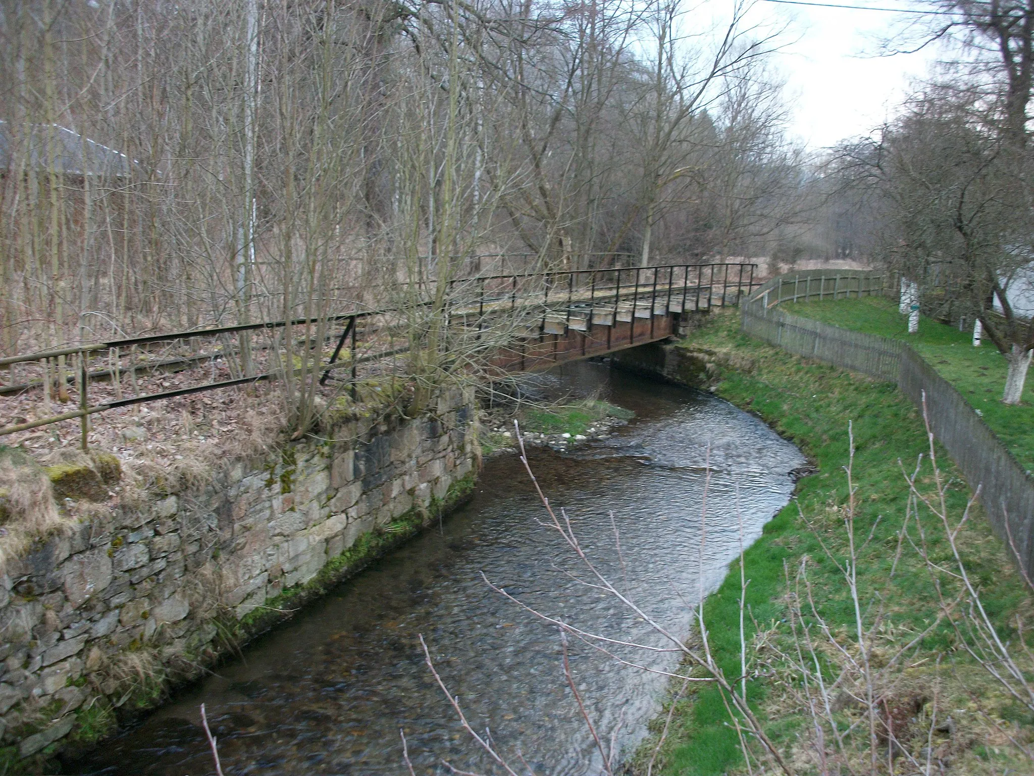 Photo showing: Eisenbahnbrücke nördlich von Plattenthal (2016)