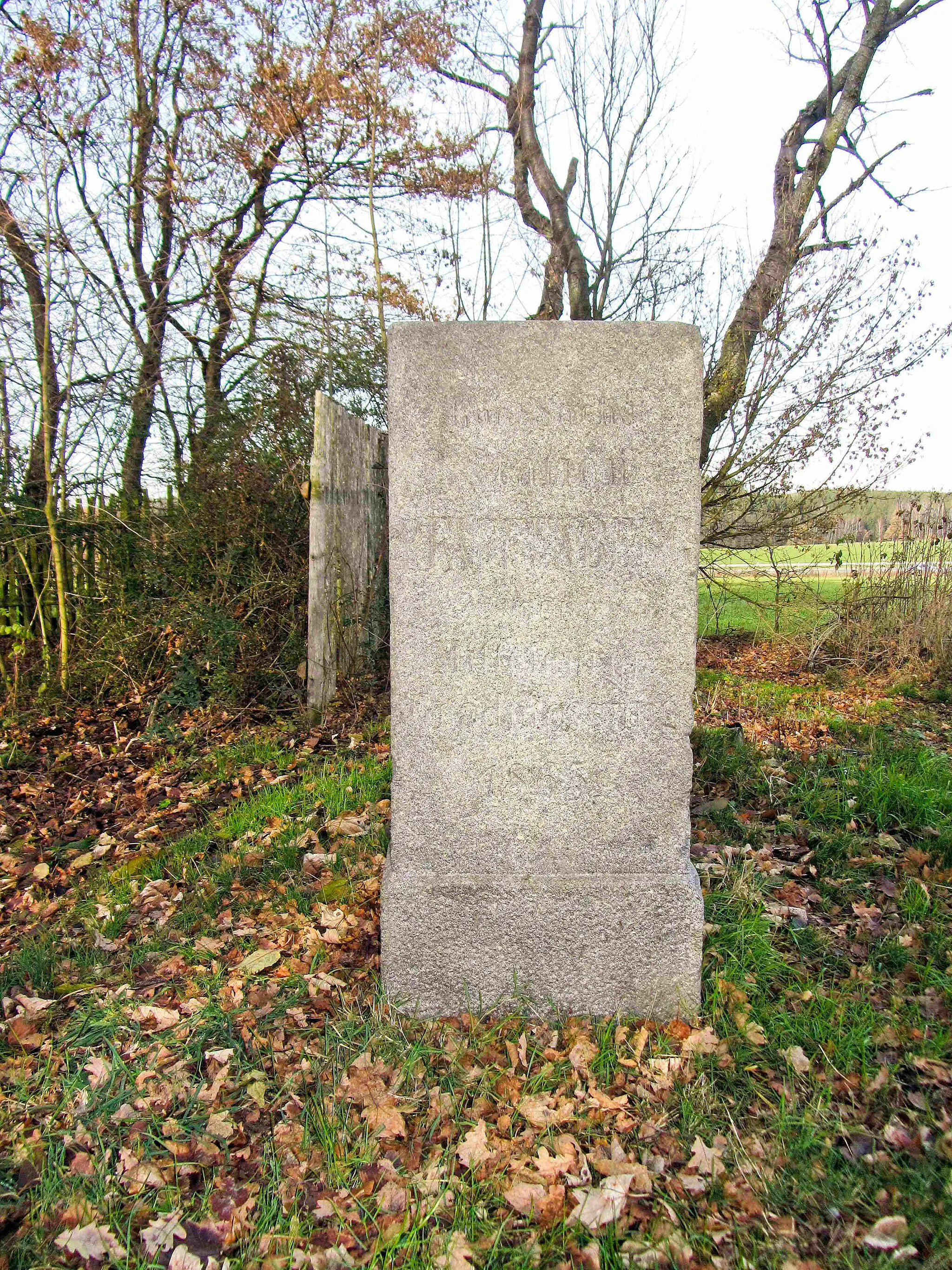 Photo showing: Königlich-Sächsische Triangulation Station 16 Pfaffenberg Vermessungspunkt I. Ordnung