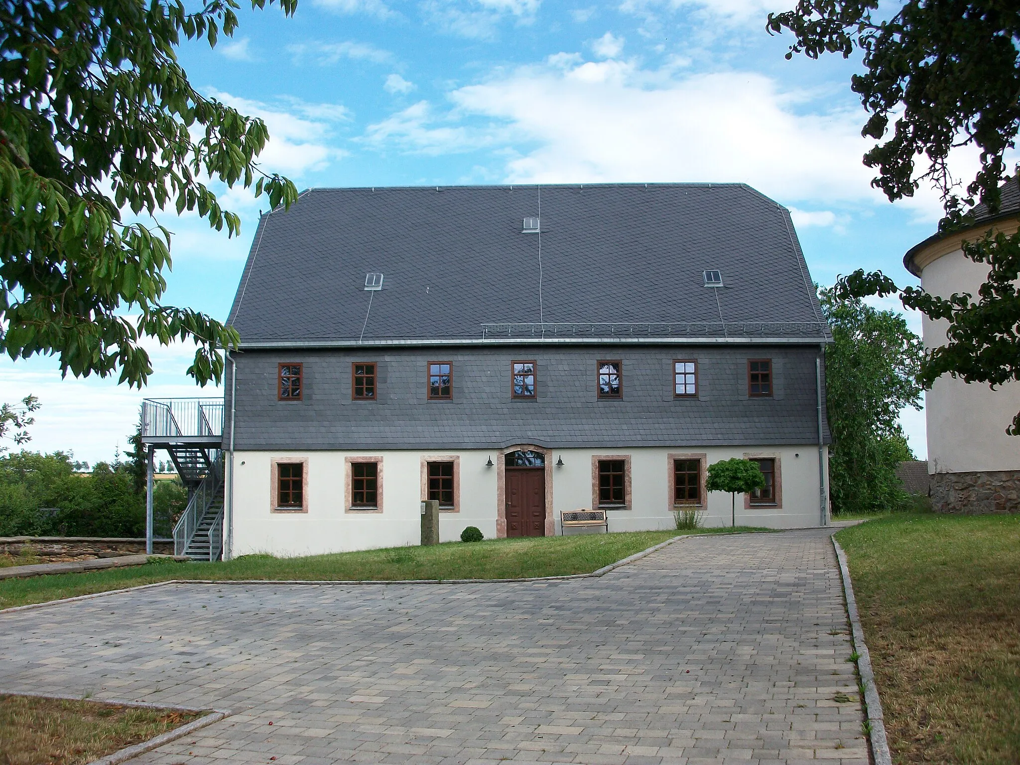 Photo showing: Diakonat Langenchursdorf