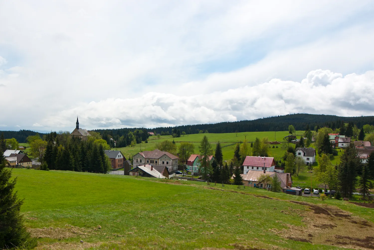 Photo showing: Přebuz Krušné hory