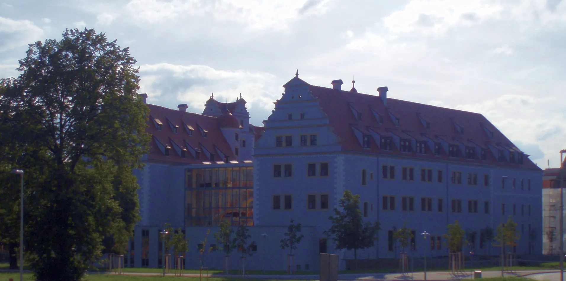 Photo showing: Rekonstruiertes Schloss Osterstein in Zwickau am 2009-09-02