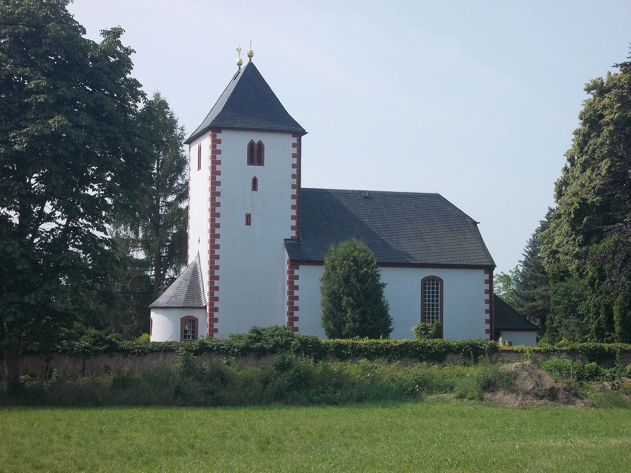 Photo showing: Rathendorf church (Narsdorf, Leipzig district, Saxony)