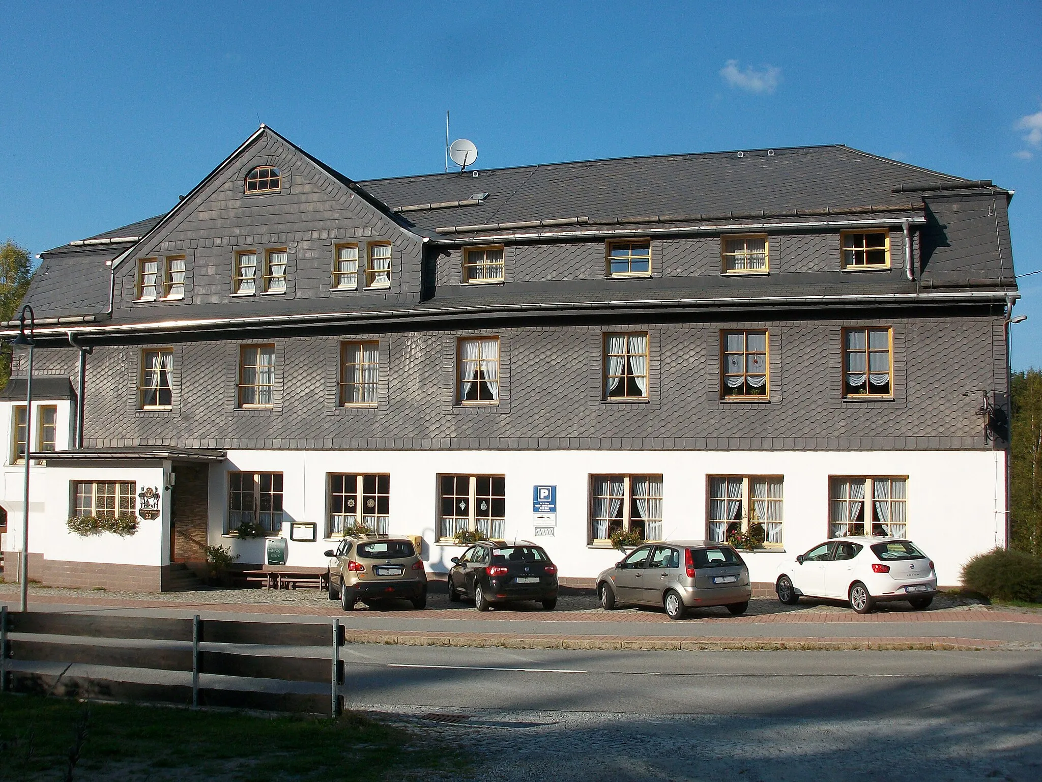 Photo showing: Steinbach (Johanngeorgenstadt), Gasthof Steinbach