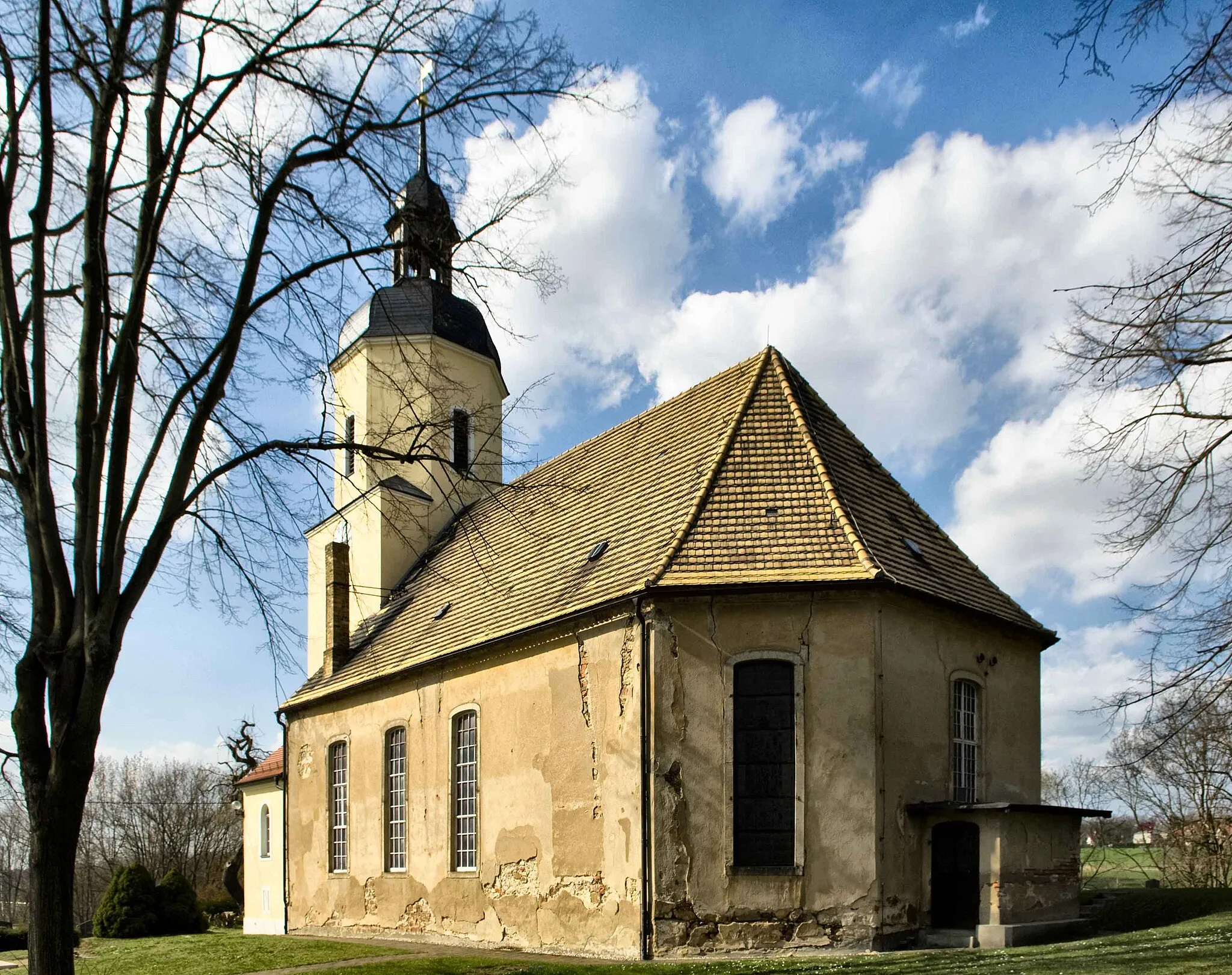 Photo showing: Kirche in Mahlis bei Wermsdorf