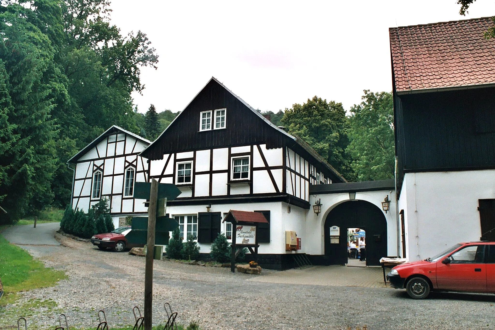Photo showing: The Fuchsmühle (Wünschendorf/Elster)