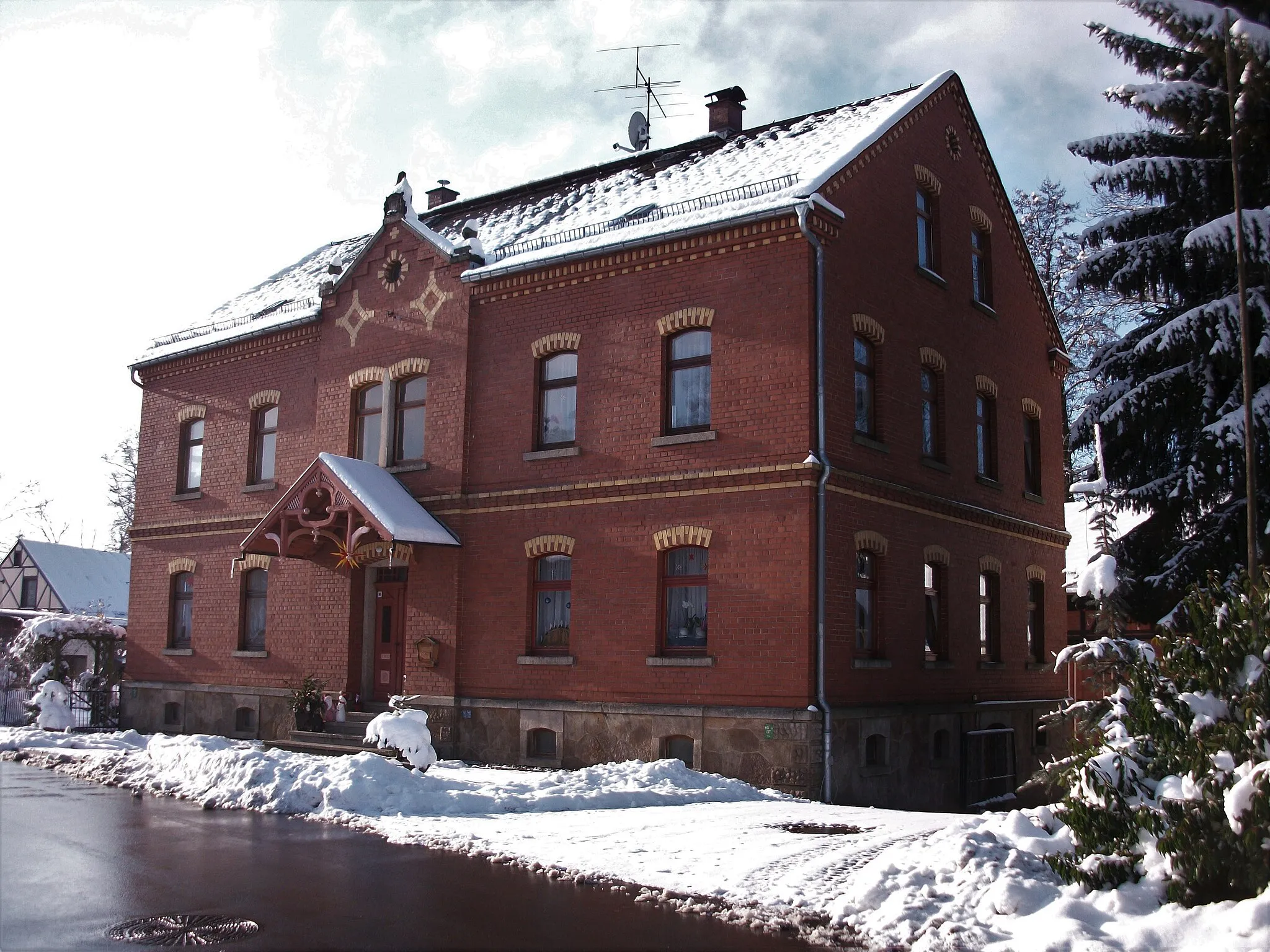 Photo showing: Gebäude in Irfersgrün