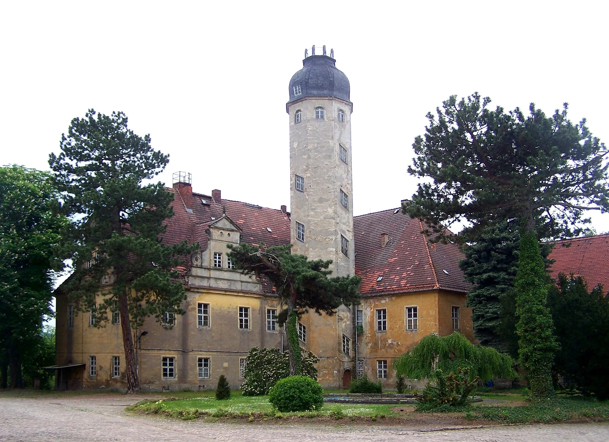 Photo showing: Schloss Schieritz, Gemeinde Diera-Zehren, Landkreis Meißen