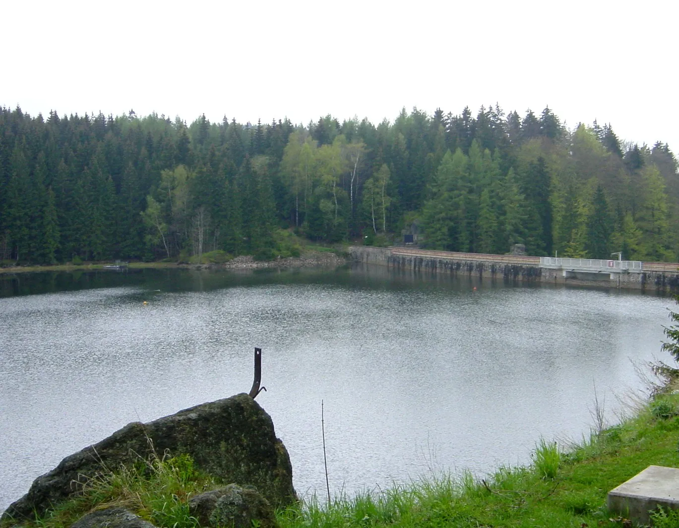 Photo showing: Sosa Reservoir, Germany