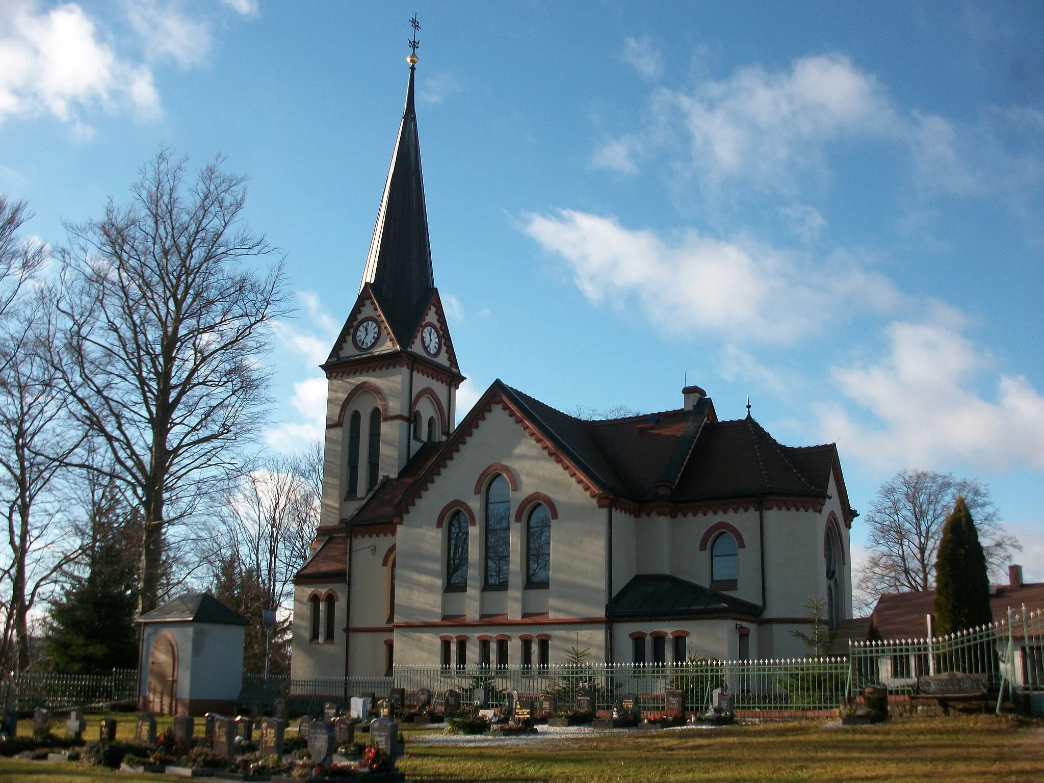 Photo showing: Kreuzkirche Wildenau (Steinberg)