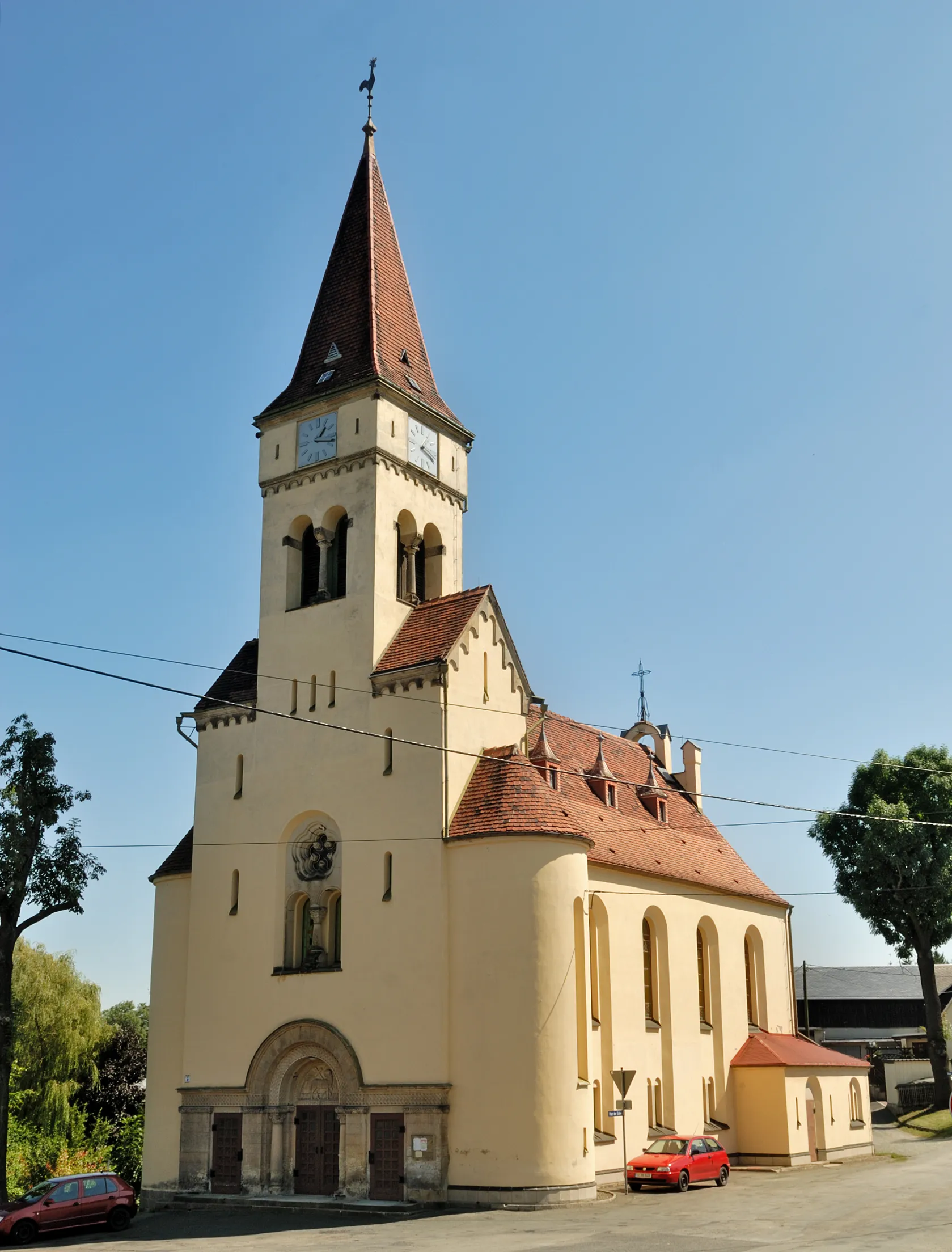 Photo showing: This image shows the church in Brockau, Saxony