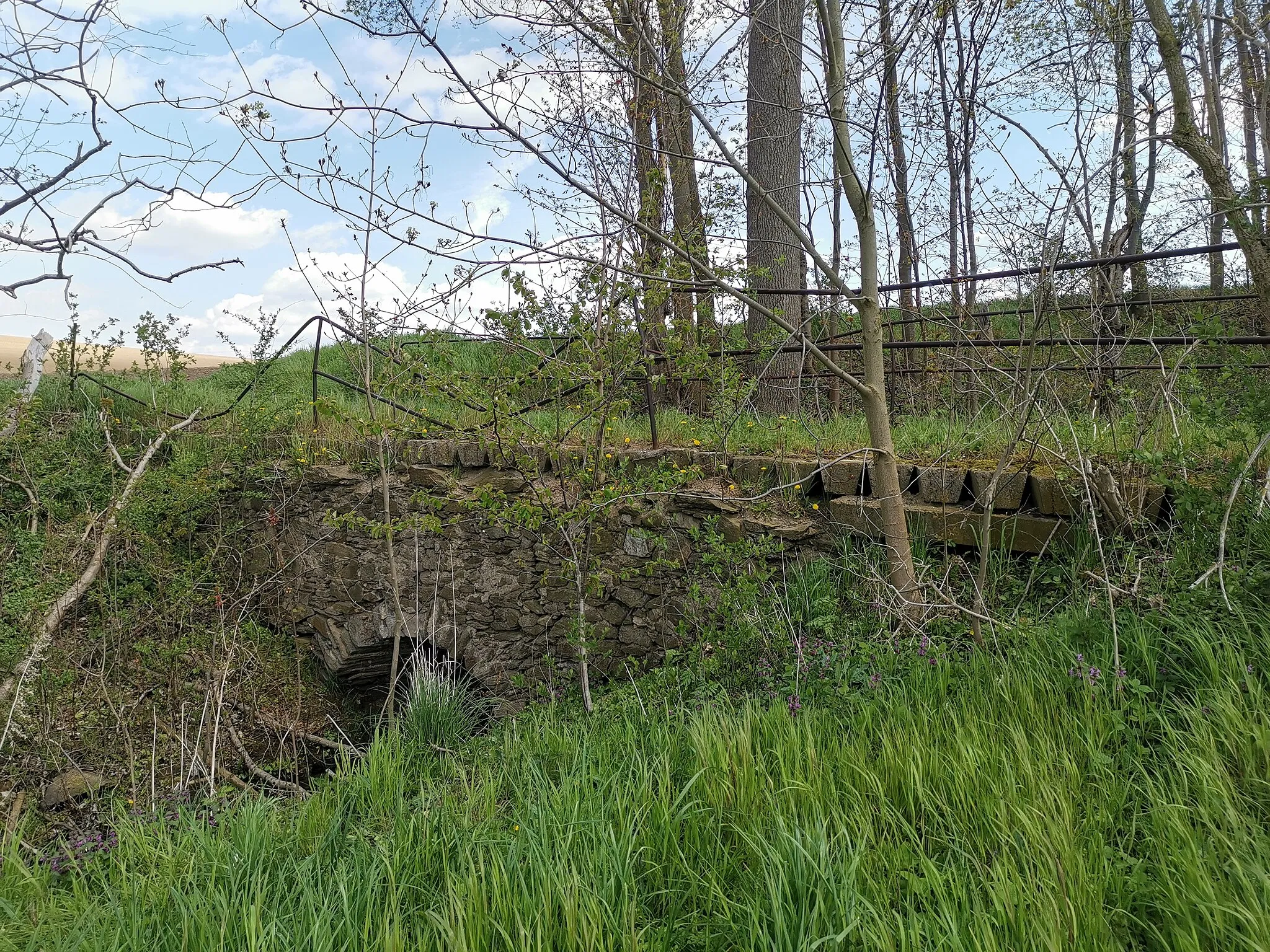 Photo showing: Denkmalgeschützte Brücke über das Schänitzer Wasser beim Lindigt-Gut