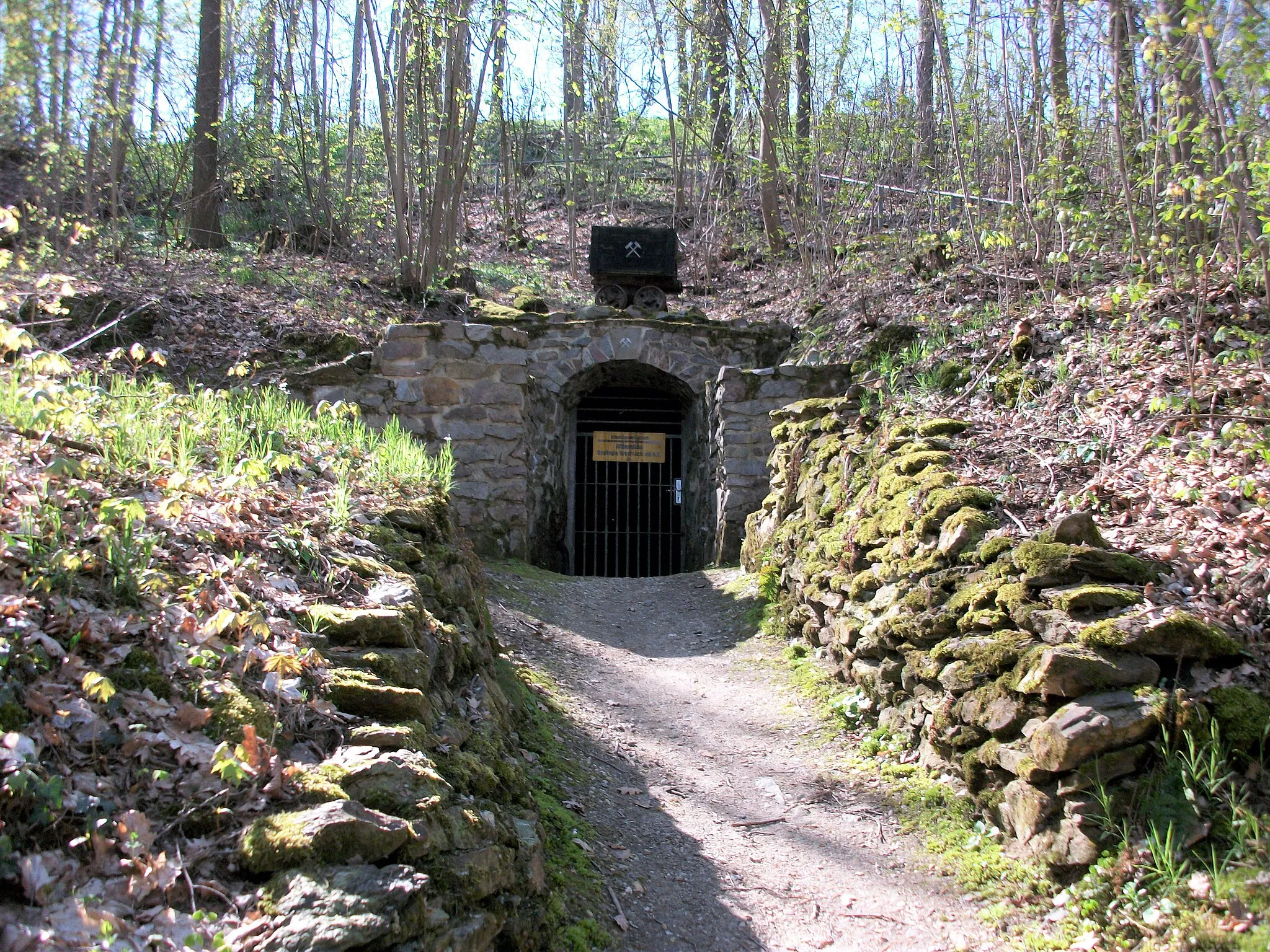 Photo showing: Besucherbergwerk St. Anna, Mundloch