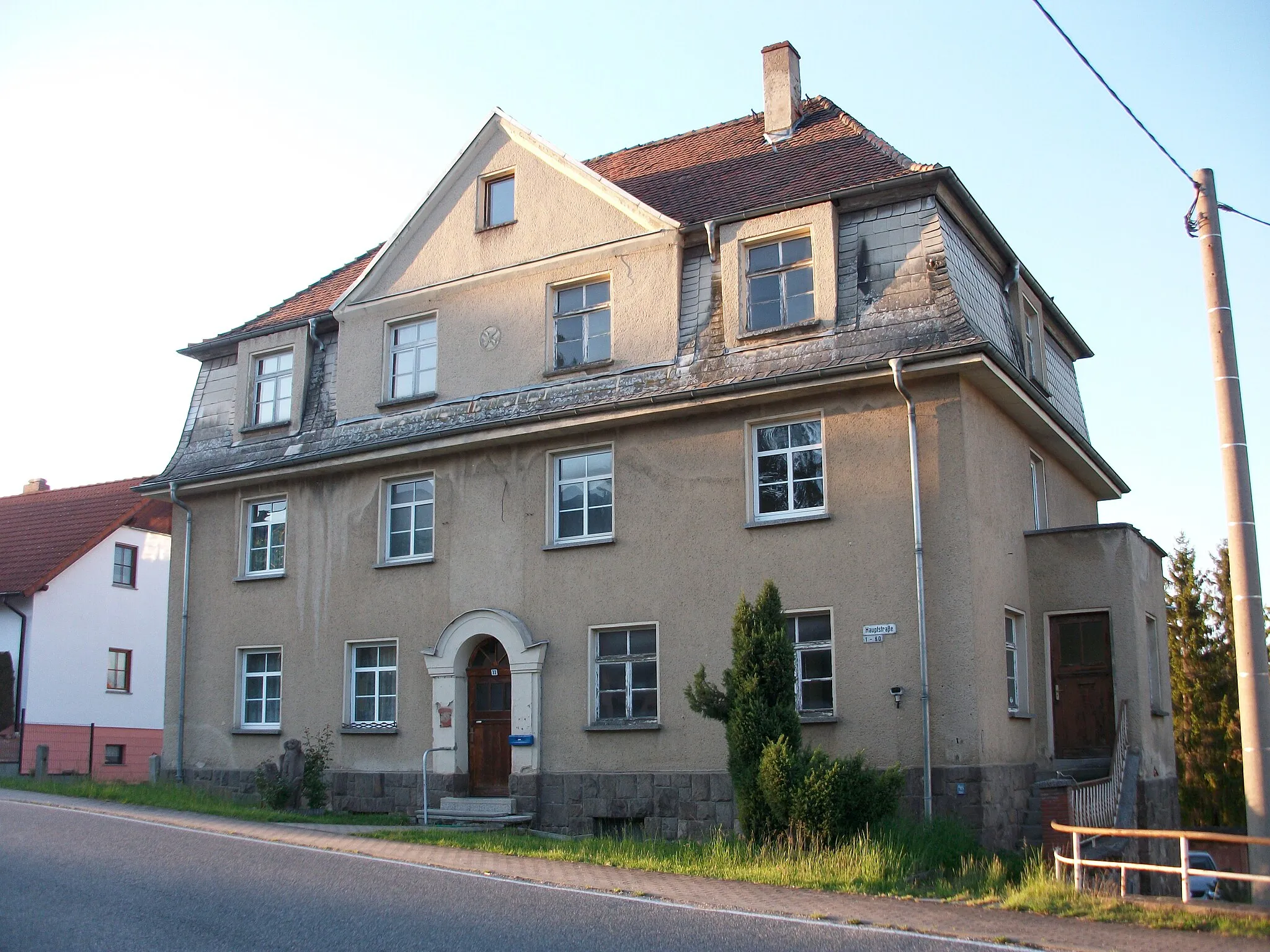 Photo showing: Göritzhain, Obere Hauptstraße 32