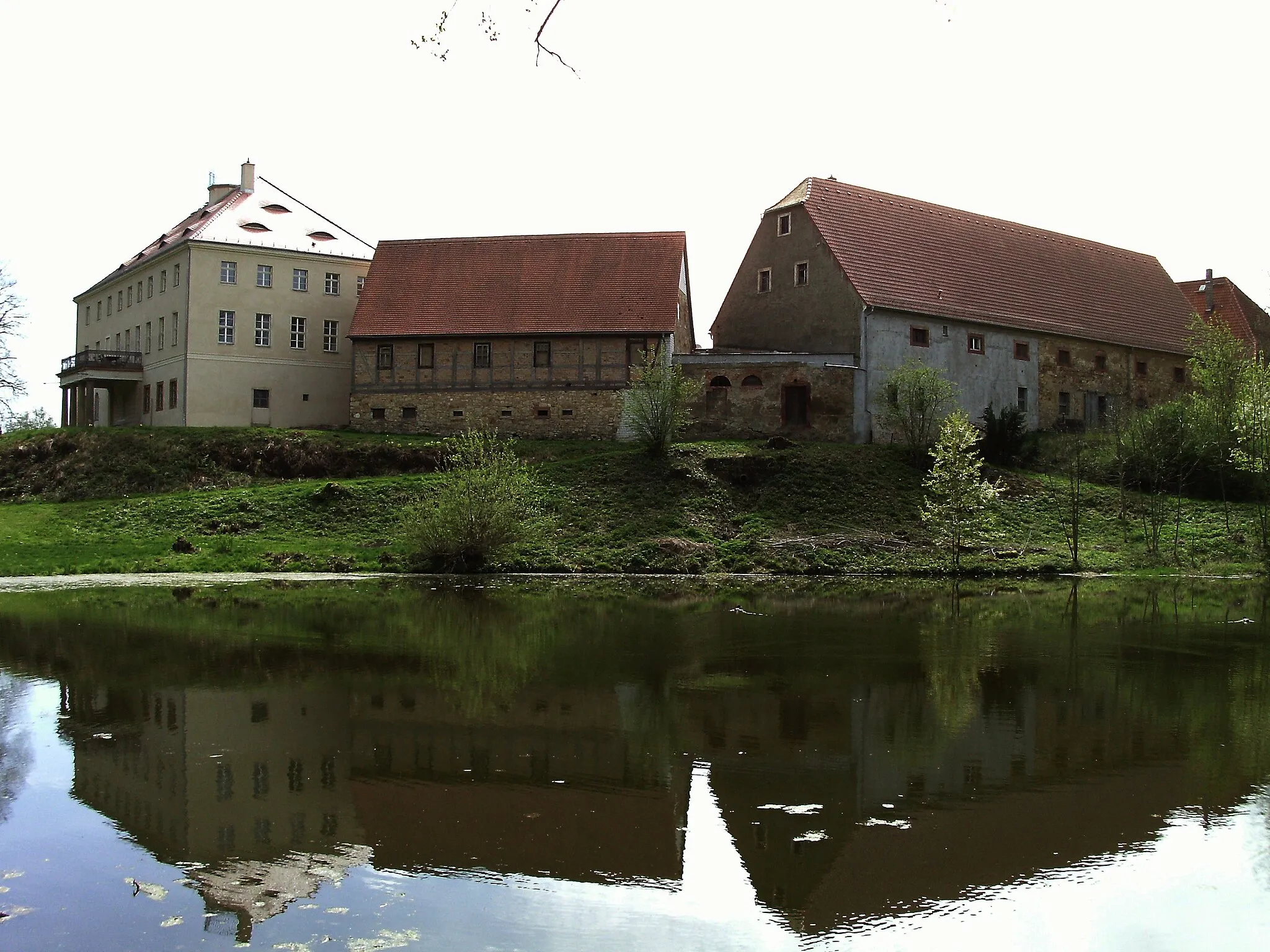 Photo showing: Rüdigsdorf estate (Kohren-Sahlis, Leipzig district, Saxony)