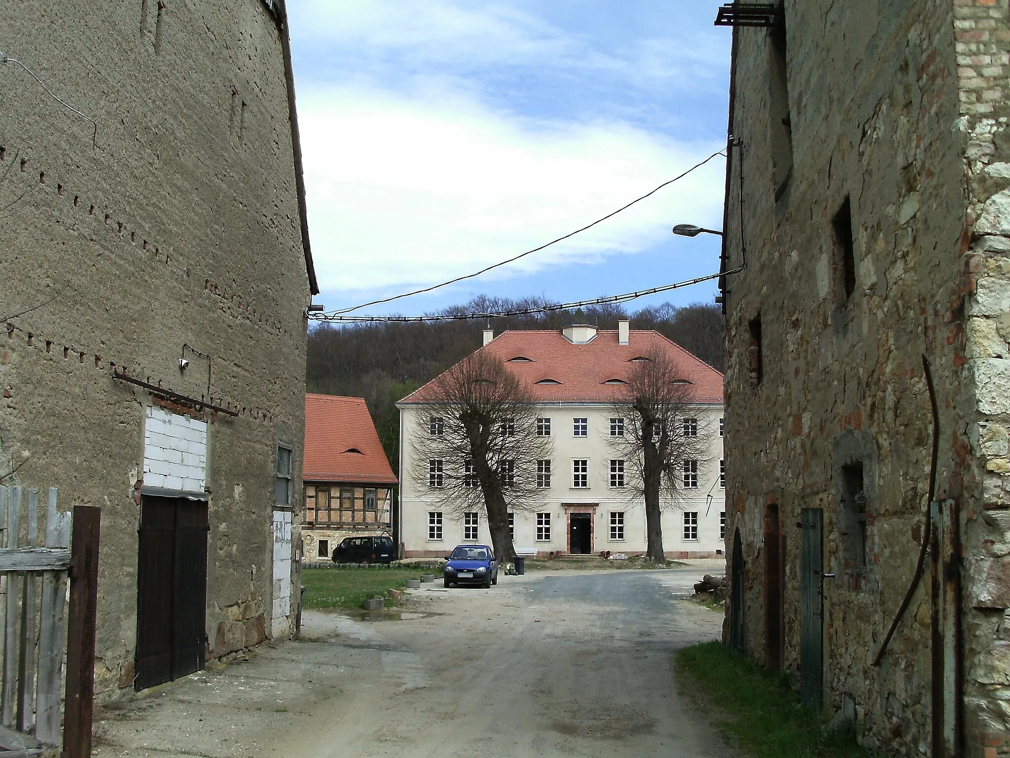 Photo showing: Rüdigsdorf estate (Kohren-Sahlis, Leipzig district, Saxony)
