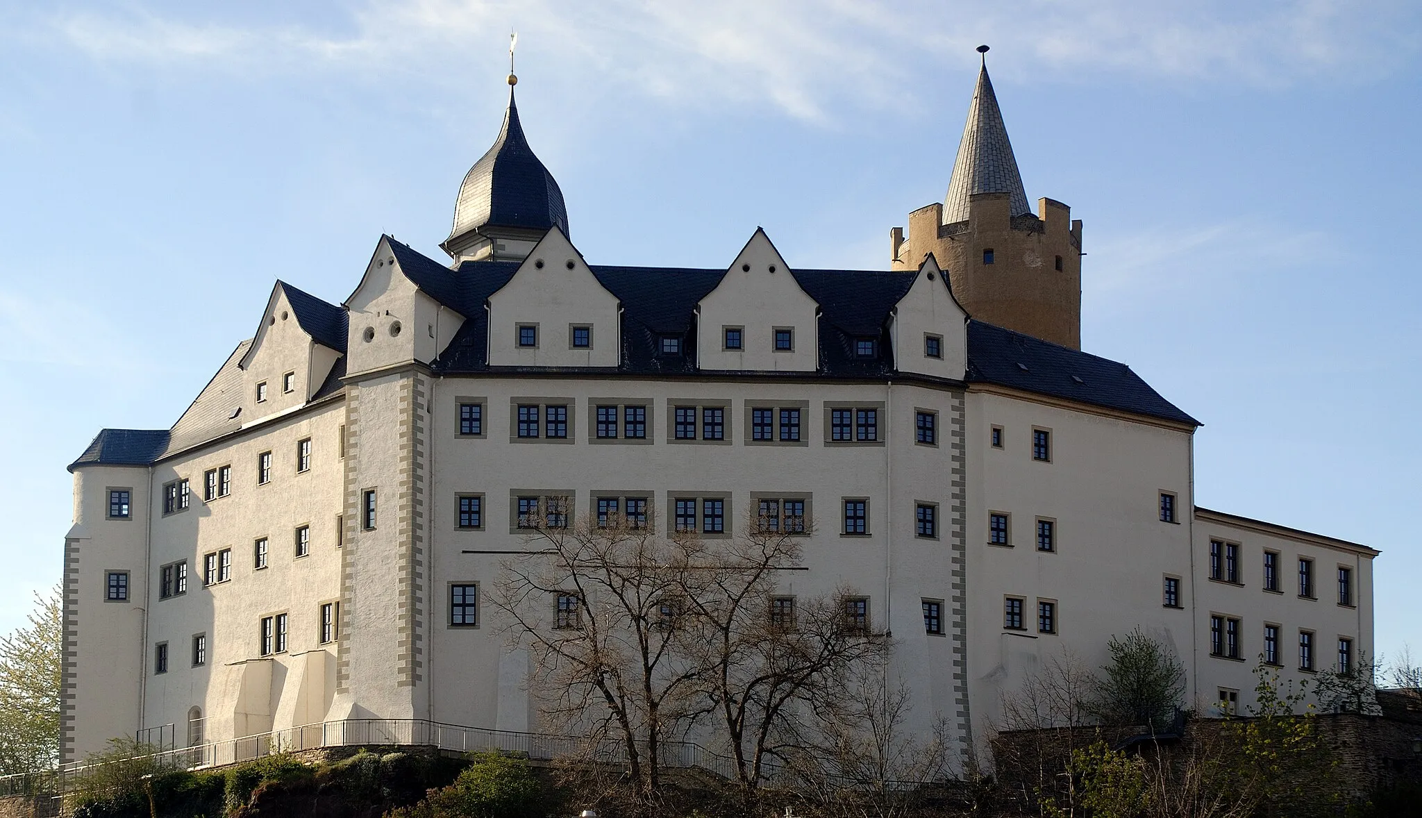 Photo showing: This image shows the castle Wildeck in Zschopau, Germany seen from south east.