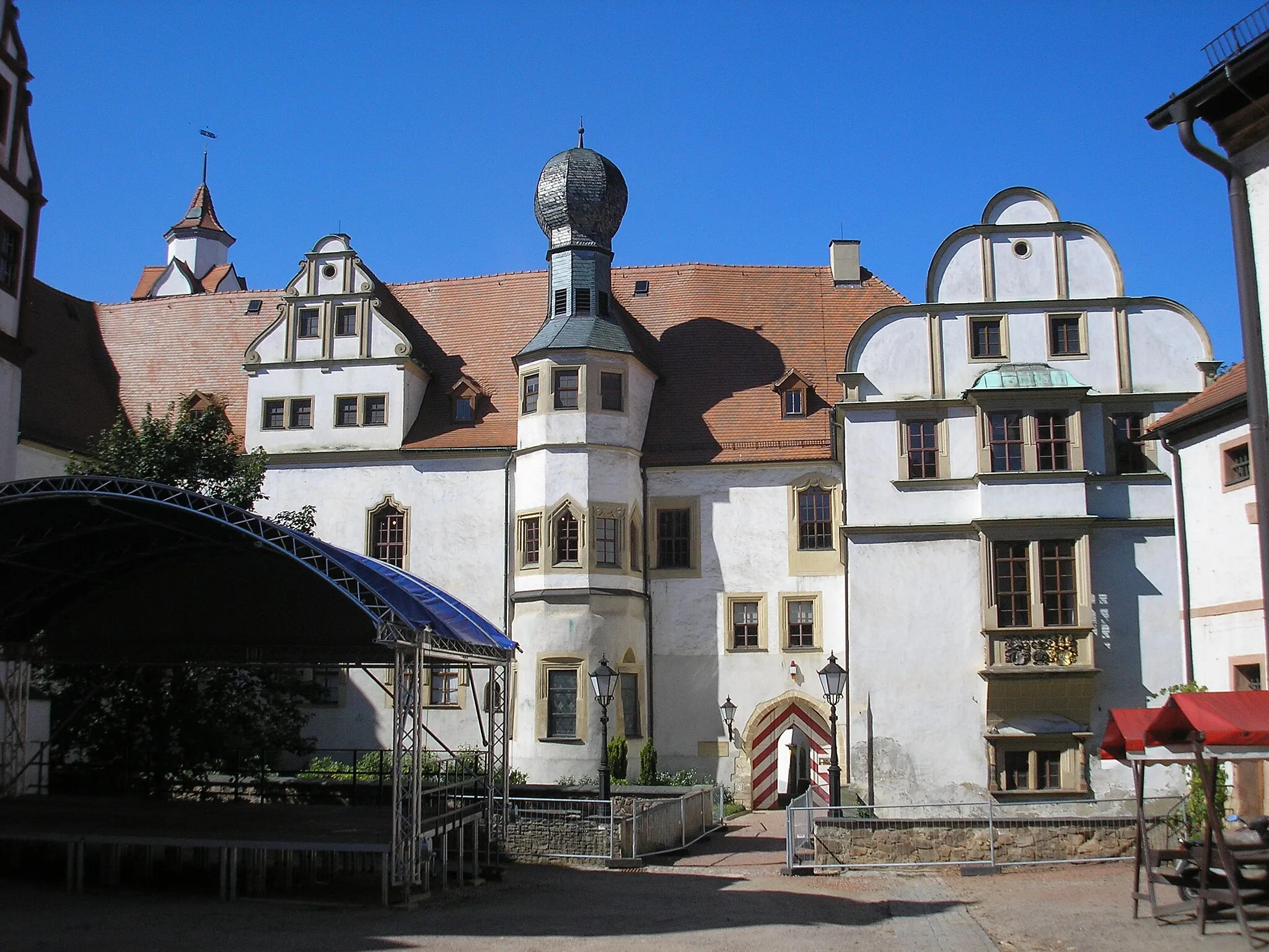 Photo showing: Das Schloss Hinterglauchau in Glauchau (Sachsen).