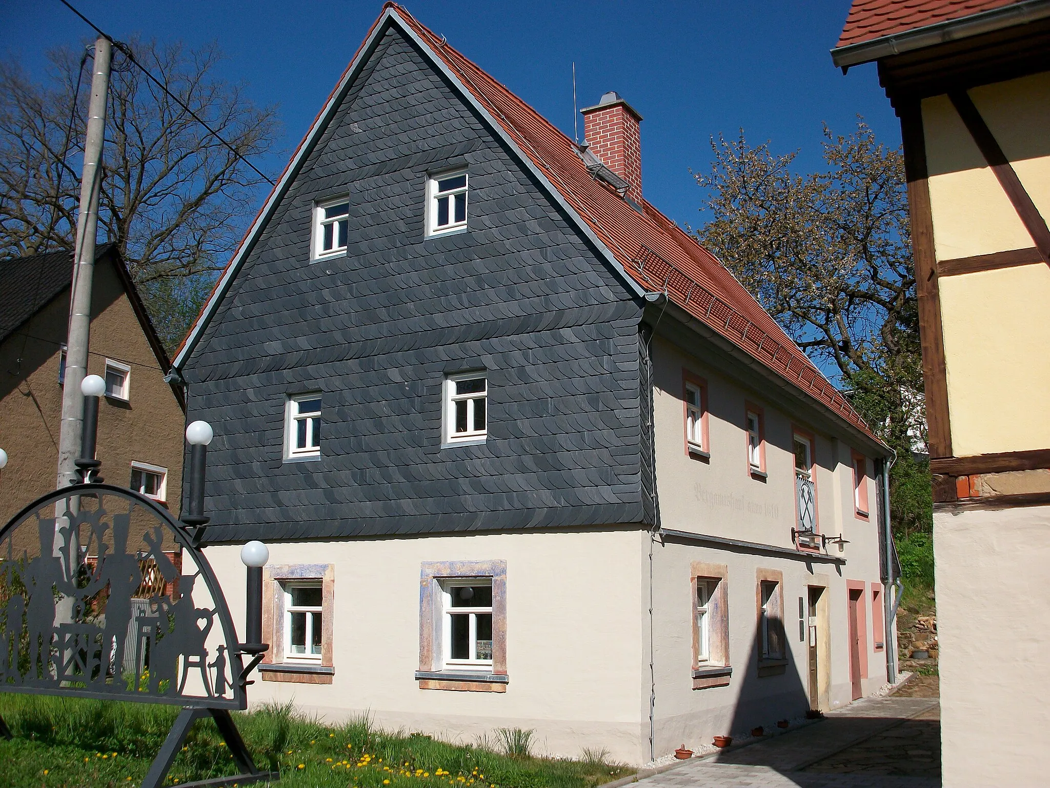 Photo showing: Bergamtshaus in Herrnsdorf